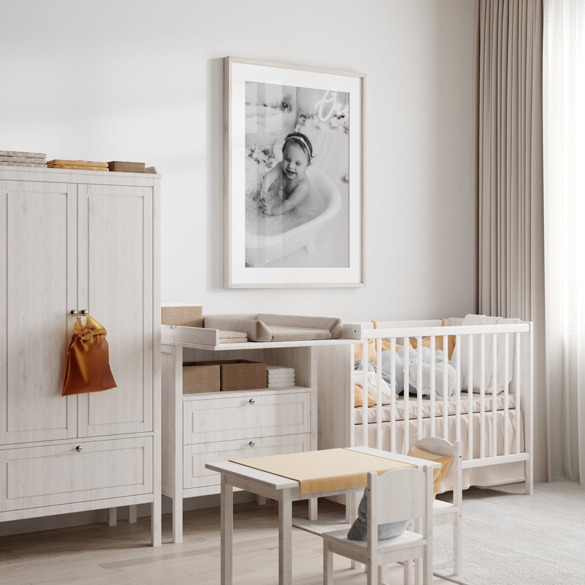 Cake Smash Mockup Nursery