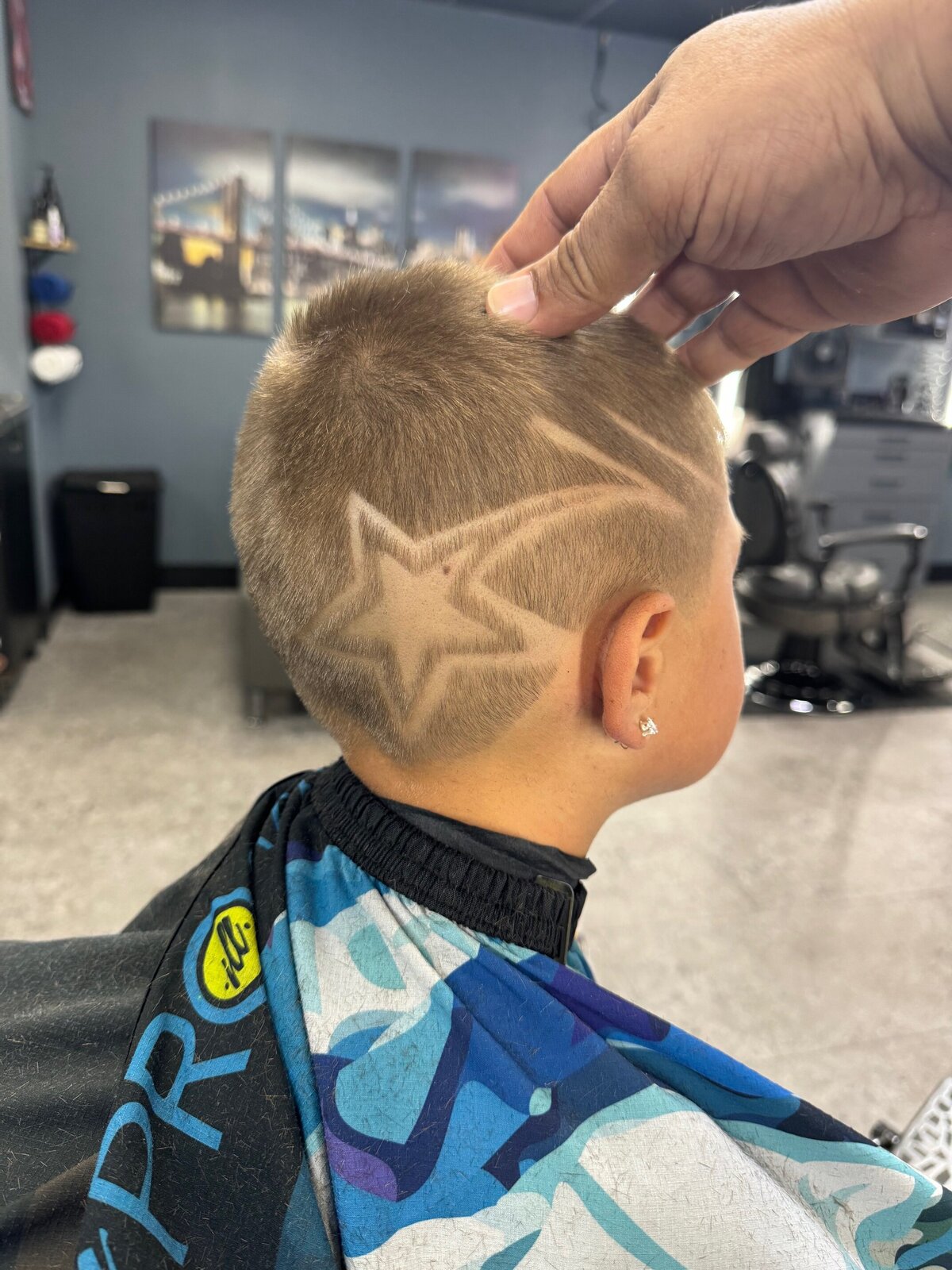 kids cut with star design IMG_5172
