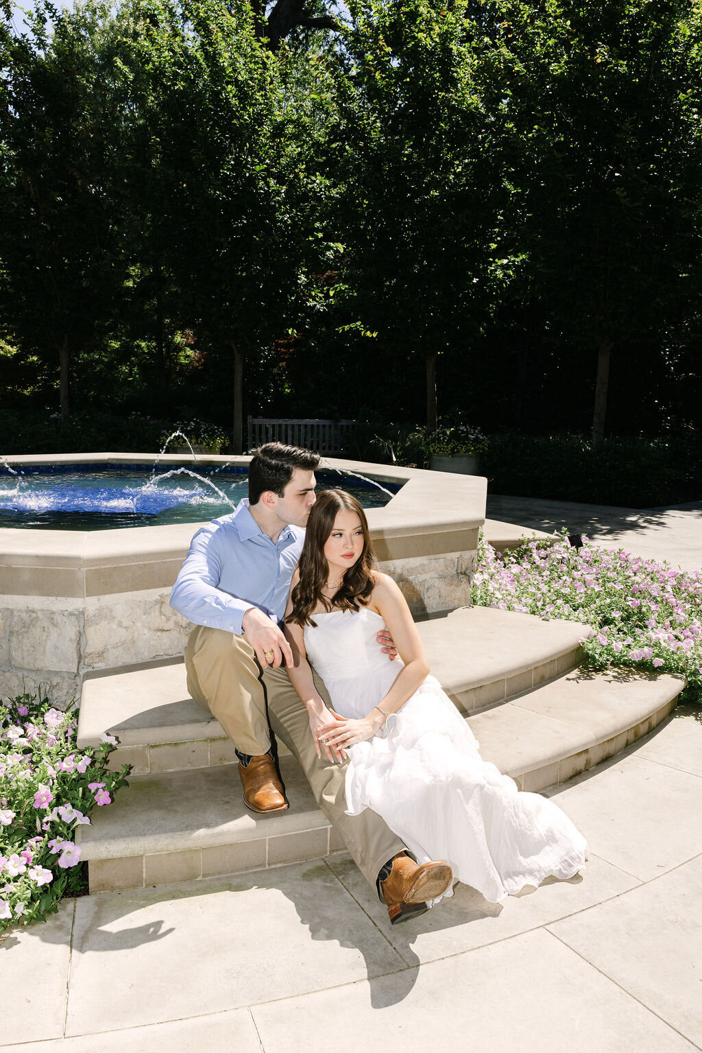 AveryBraxtonDallasArboretumEngagementSessionPhotography-253