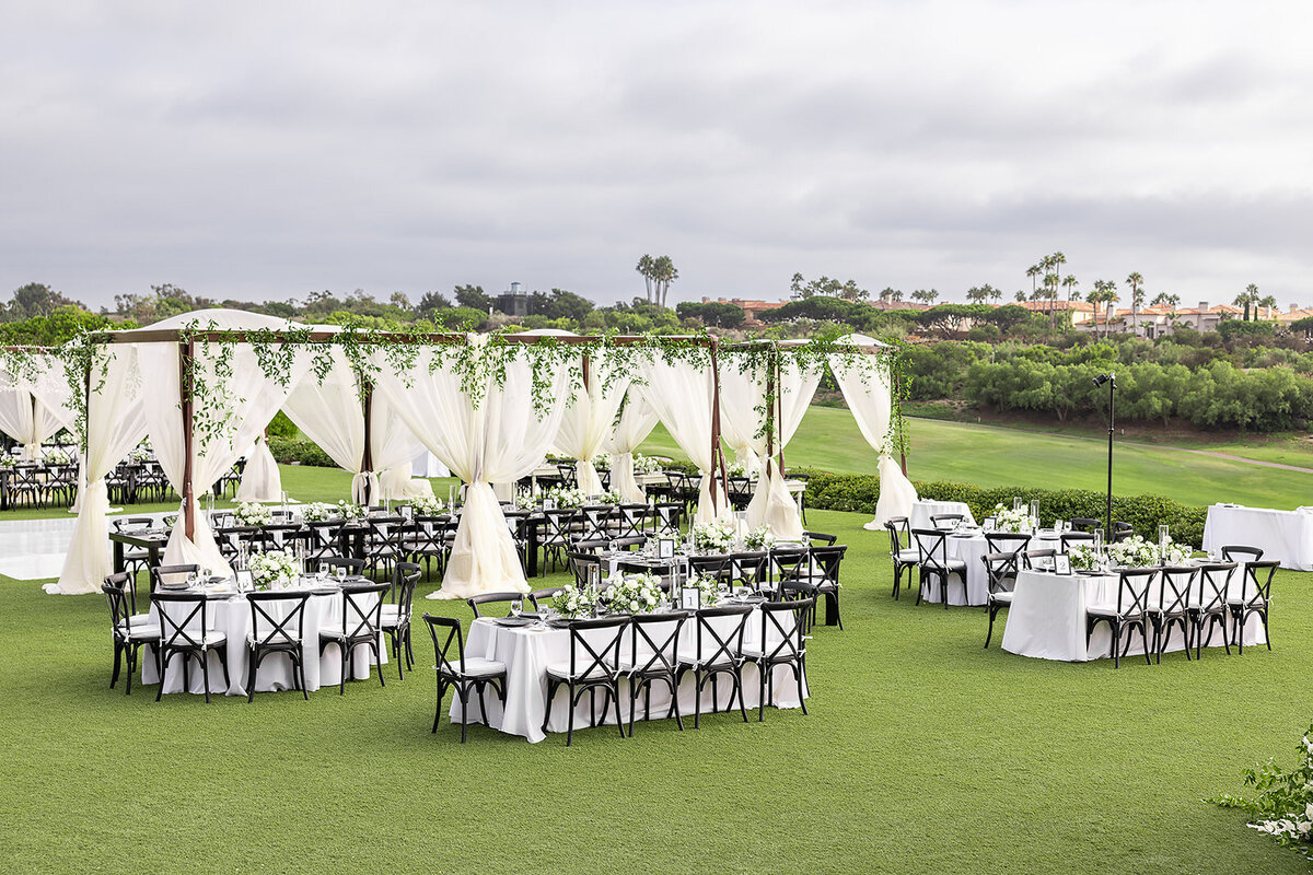 Elegant Black and White Wedding