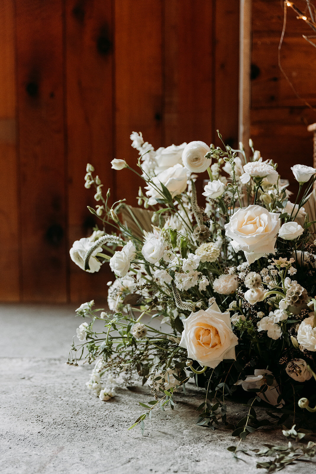 custom florals for Pemberton wedding - Within the Flowers
