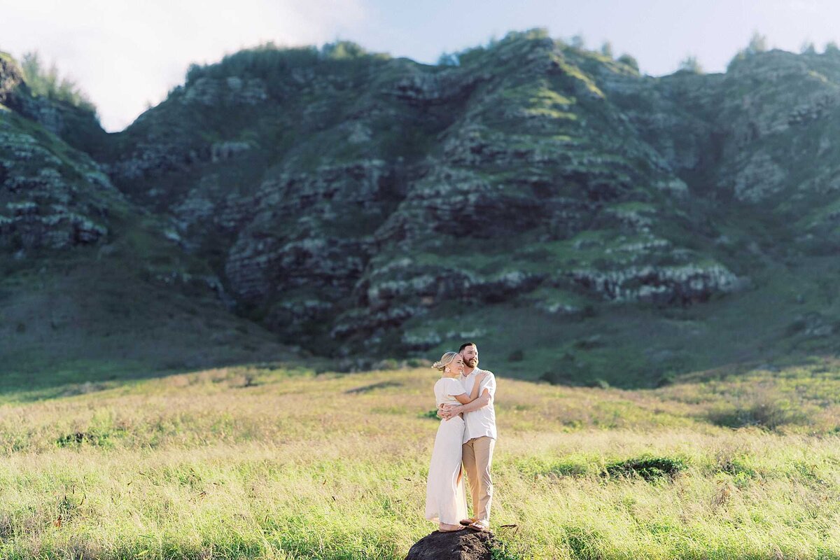 Kaena Point Engagement Photographer Oahu Hawaii Kellan William-6