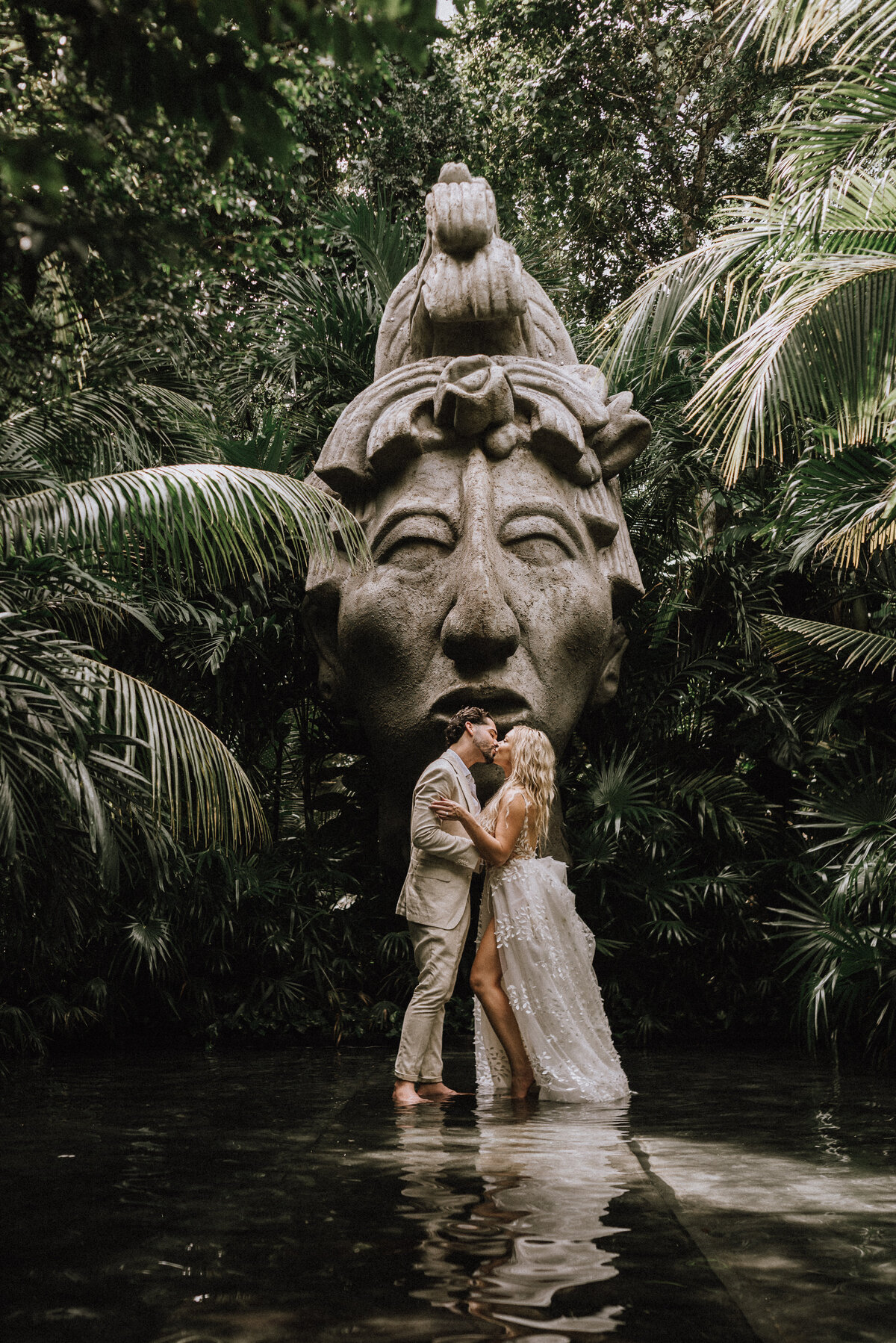 Mayan Wedding Ceremony at a Cenote in Tulum