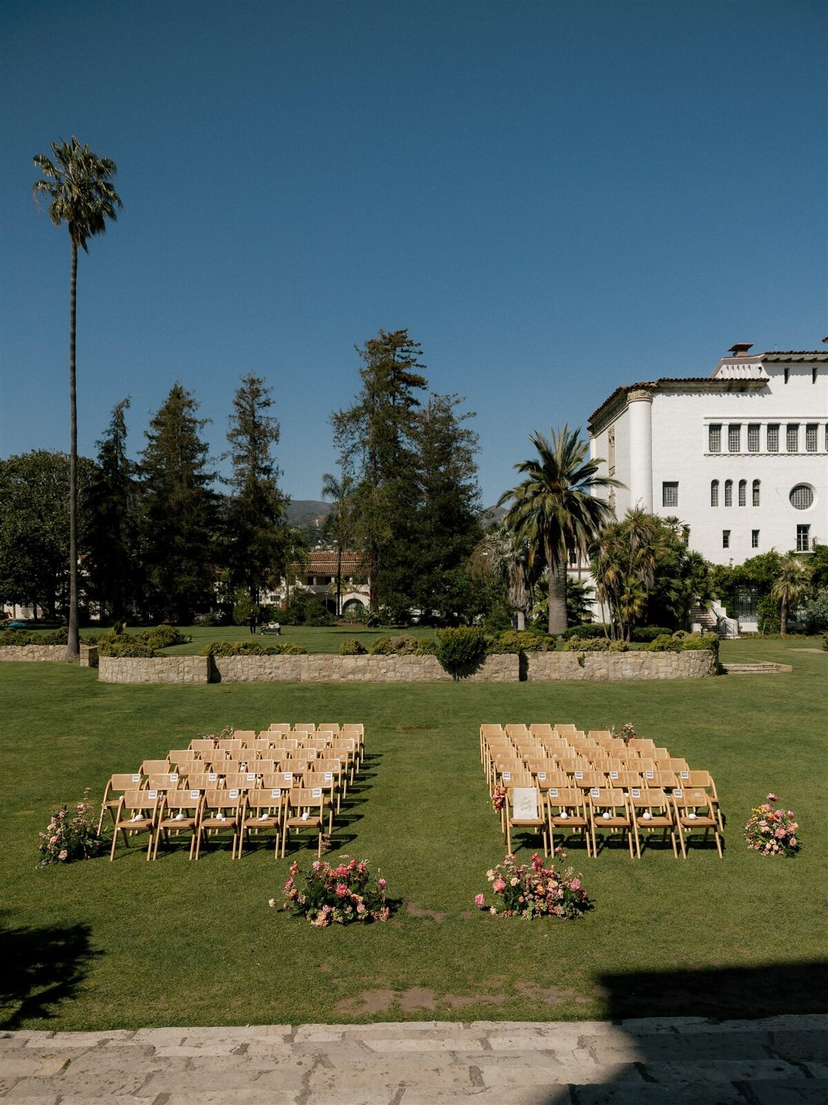 Santa Barbara Courthouse wedding ceremony - 39