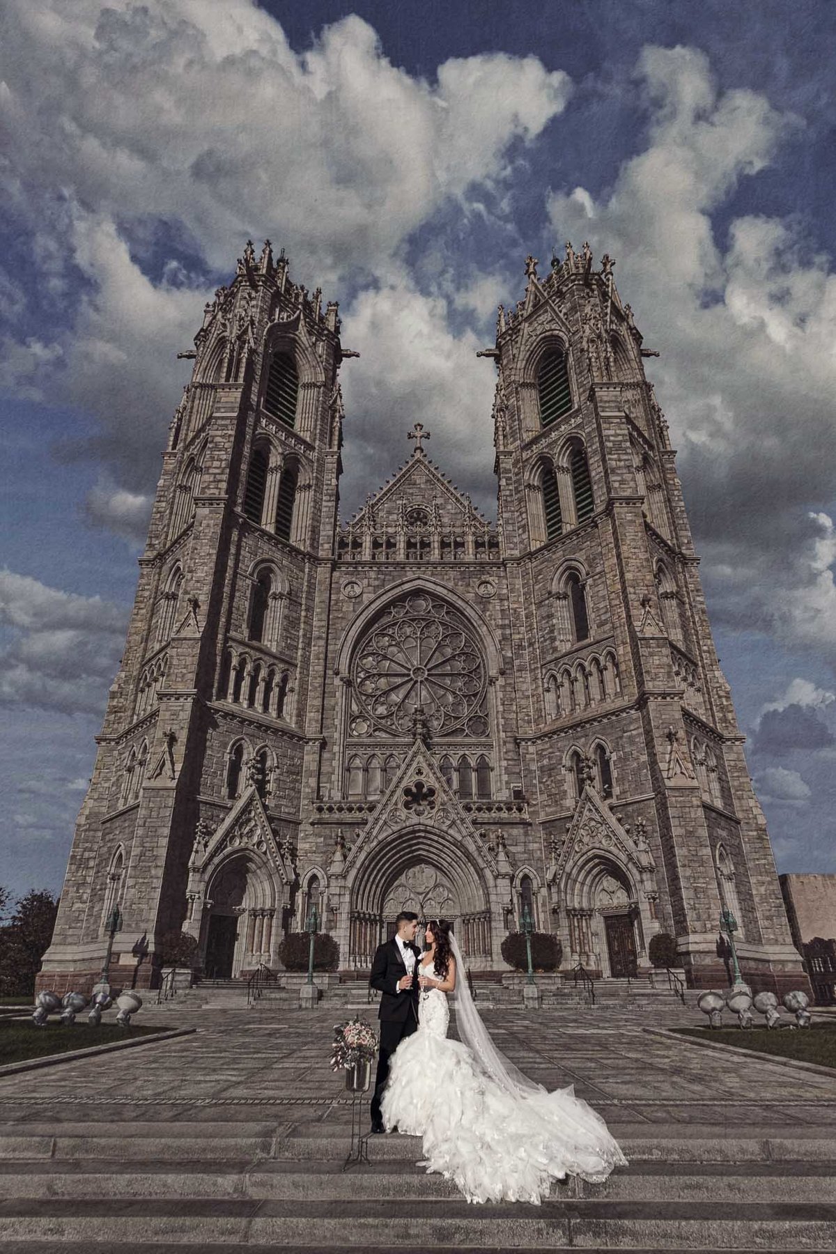 NJ Wedding Photographer Michael Romeo Creations MRC Signature - Newark Church