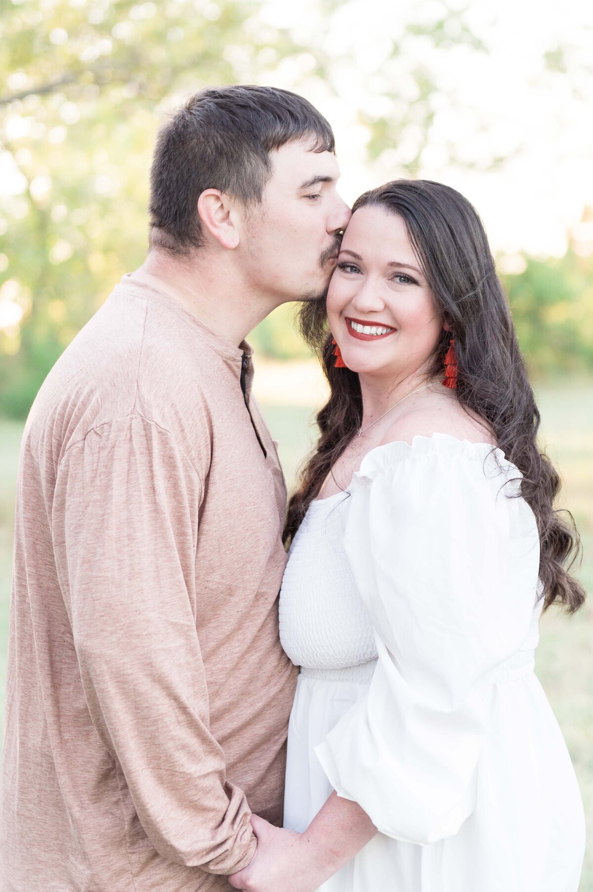 Outdoor Dallas Christmas Family Photos