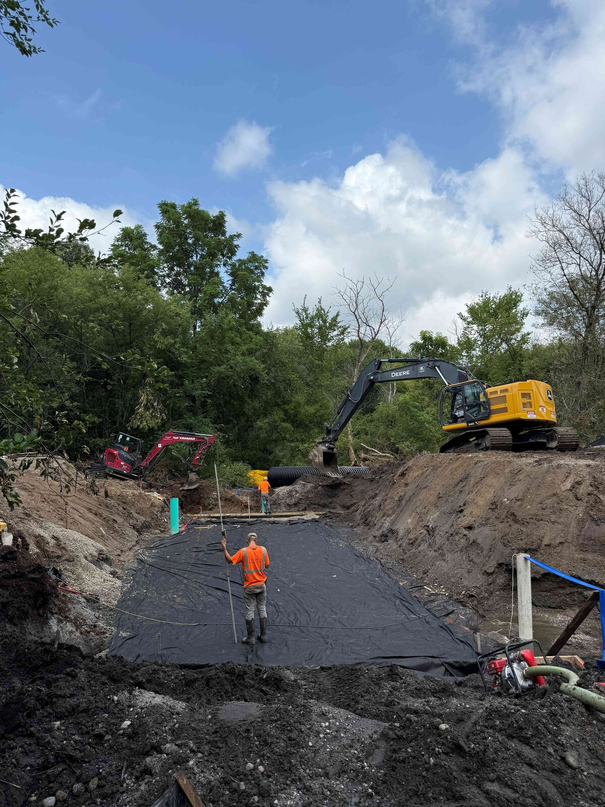 highland-services-box-culvert-construction-livingston-county-road-comission-site-grade