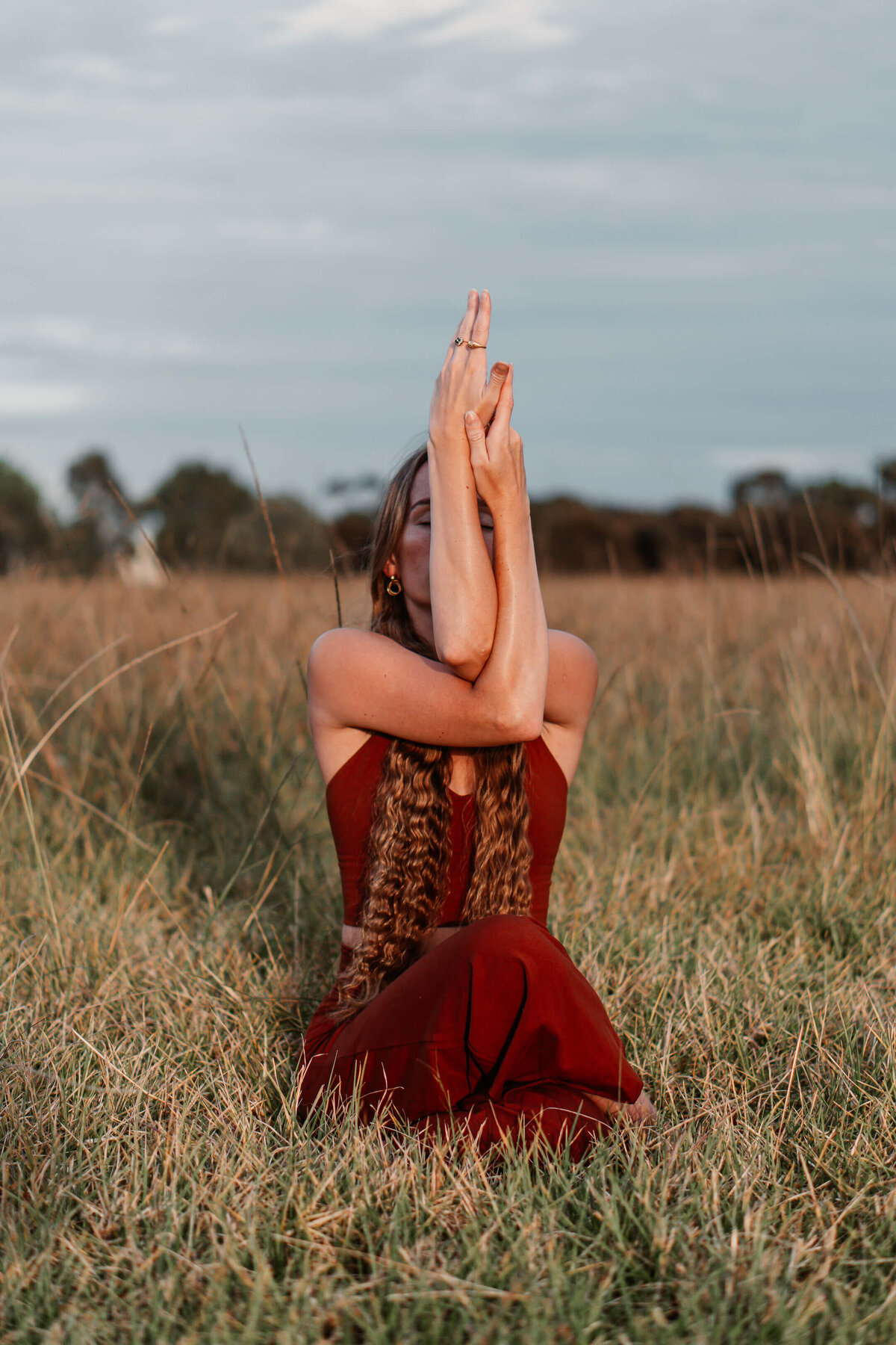 Melbourne yoga photography in nature australia Indra41