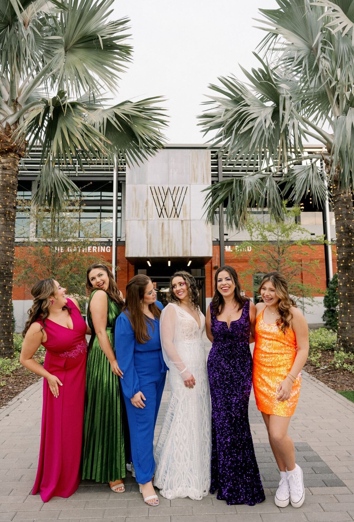 9 - Armature Works Wedding Bridesmaids - Tampa Wedding Planner