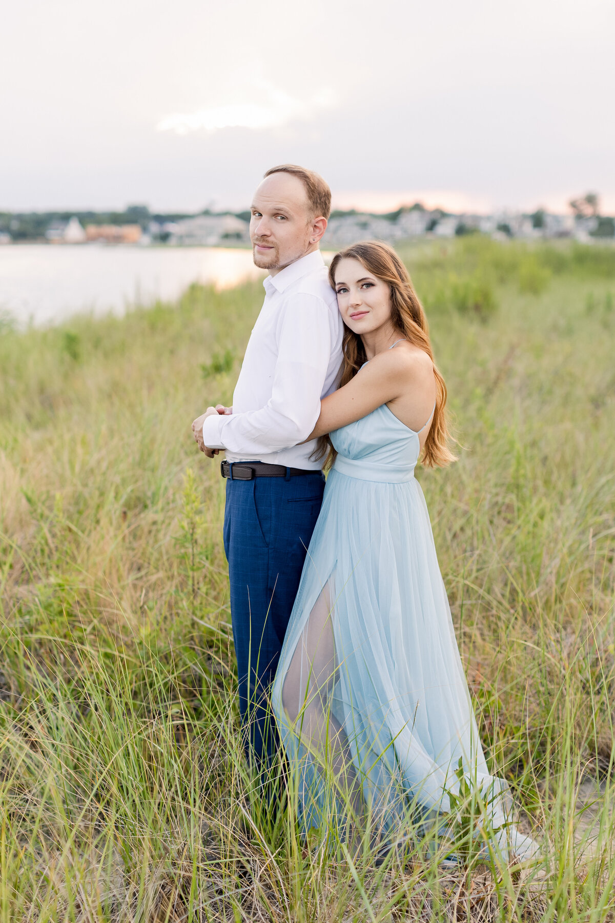 New Jersey Wedding Photographers	Manasquan, NJ	Fisherman's Cove Conservation Area Doggy Beach	Engagement Session	Late Summer September 	Elegant Luxury Artistic Modern Editorial Light and Airy Natural Chic Stylish Timeless Classy Classic Romantic Couture Fine Art Experienced Professional Love Couples Emotional Genuine Authentic Real Fashion Fairy Tale Dream Lovers Jersey Shore Intimate	Engagement Session Photos Portraits Image 34