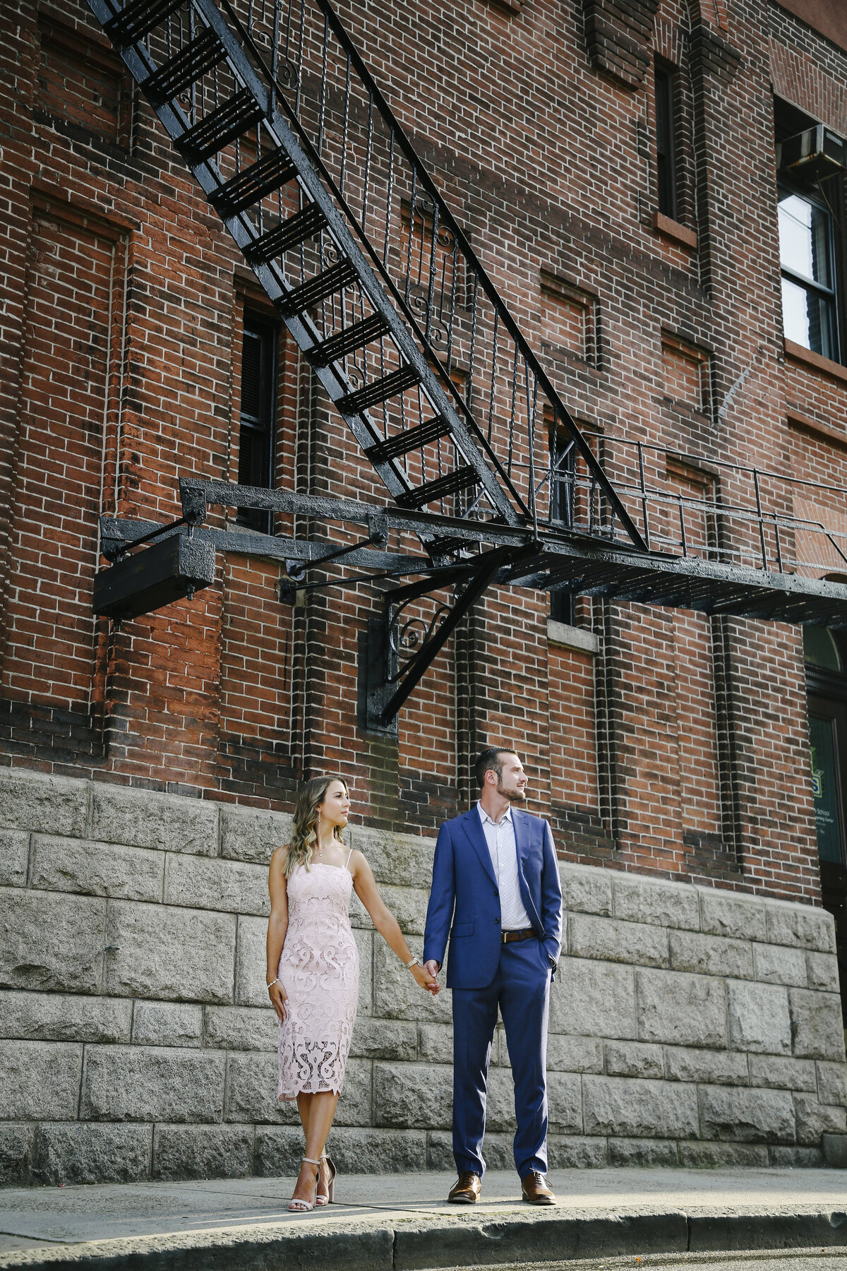 New Jersey Wedding Photographers	Hoboken, NJ	Hoboken City Streets Train Station Pier Hudson River	Engagement Session	Summer August	Elegant Luxury Artistic Modern Editorial Light and Airy Natural Chic Stylish Timeless Classy Classic Romantic Couture Fine Art Experienced Professional Love Couples Emotional Genuine Authentic Real Fashion Fairy Tale Dream Lovers Jersey Shore Intimate	Engagement Session Photos Portraits Image 6