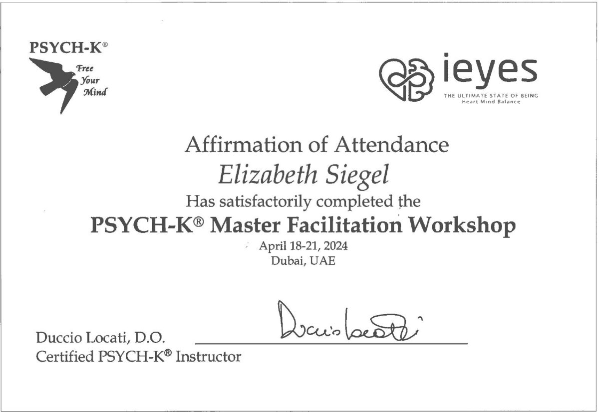 2024 Psych K Master Facilitation Workshop
