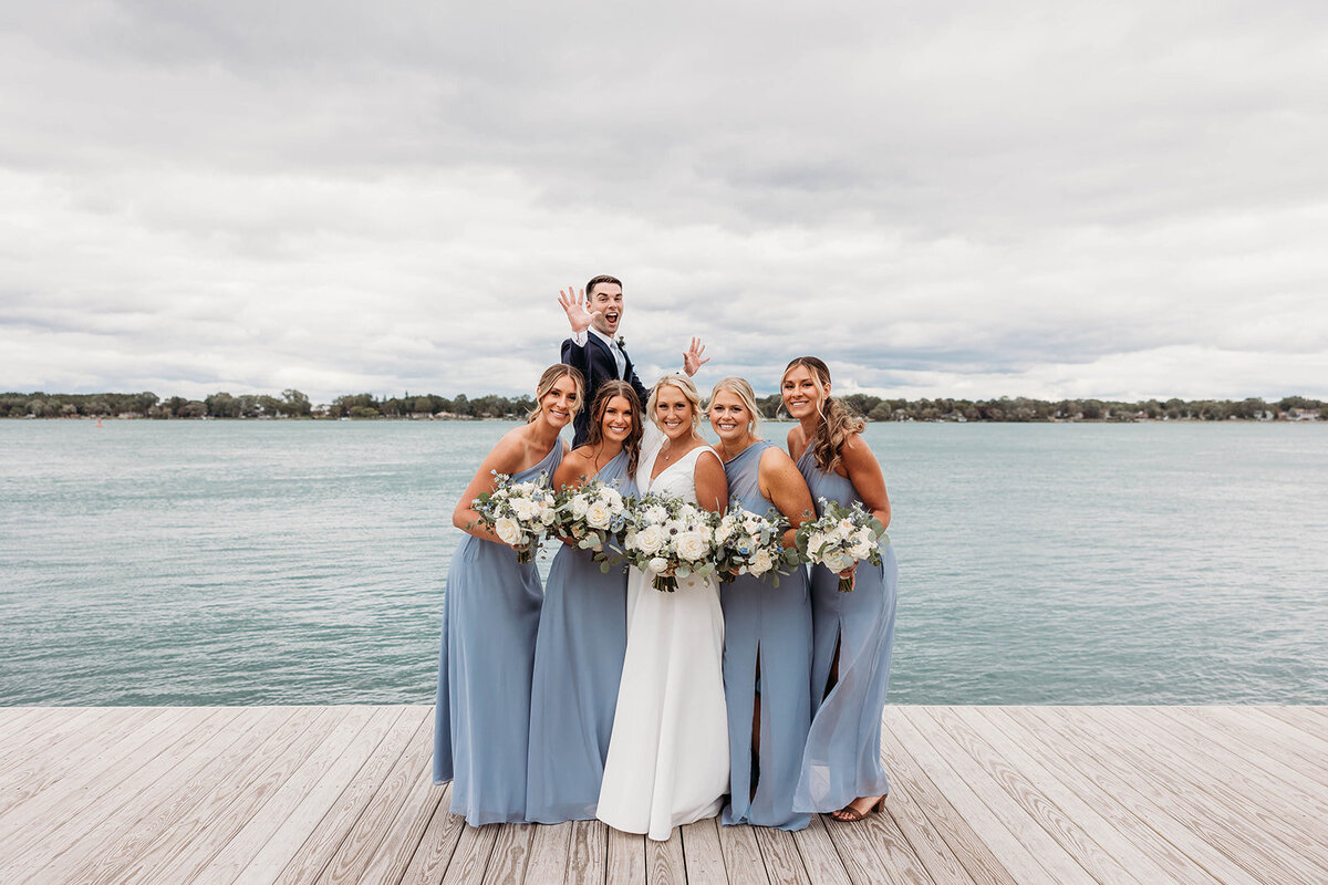 Saint Clair Inn Wedding Party Michigan Photographer K. E. Rogers Photography-41