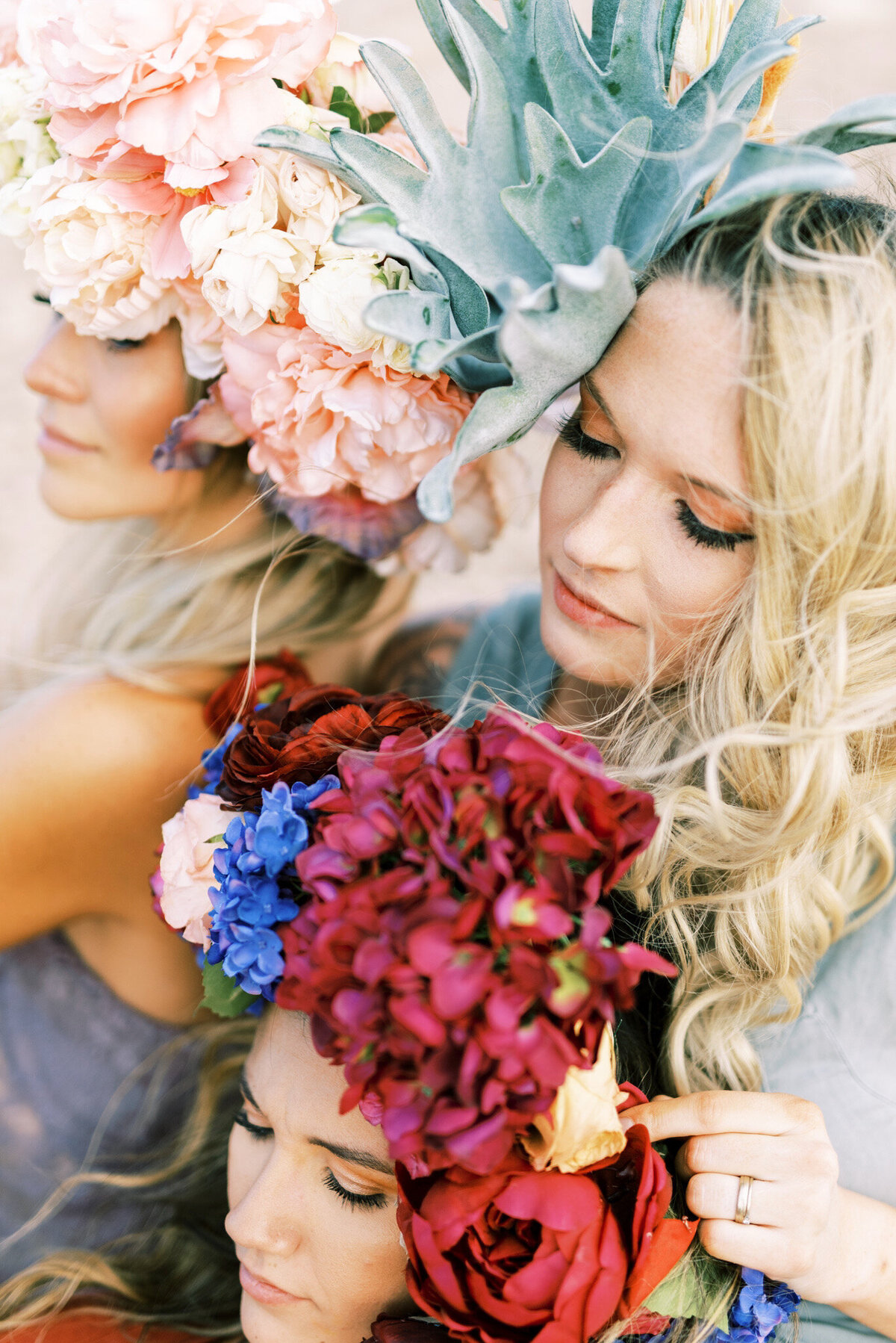 Floral Headpiece - Kristen Kay Photography - MyloFleur Florist-3416