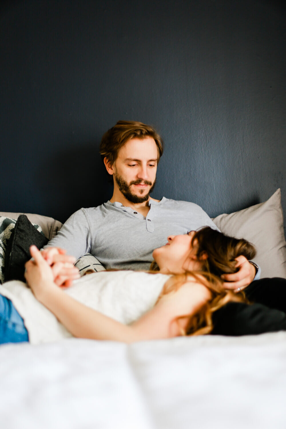 Intimate In Home Couples Engagement Photography Session-4979