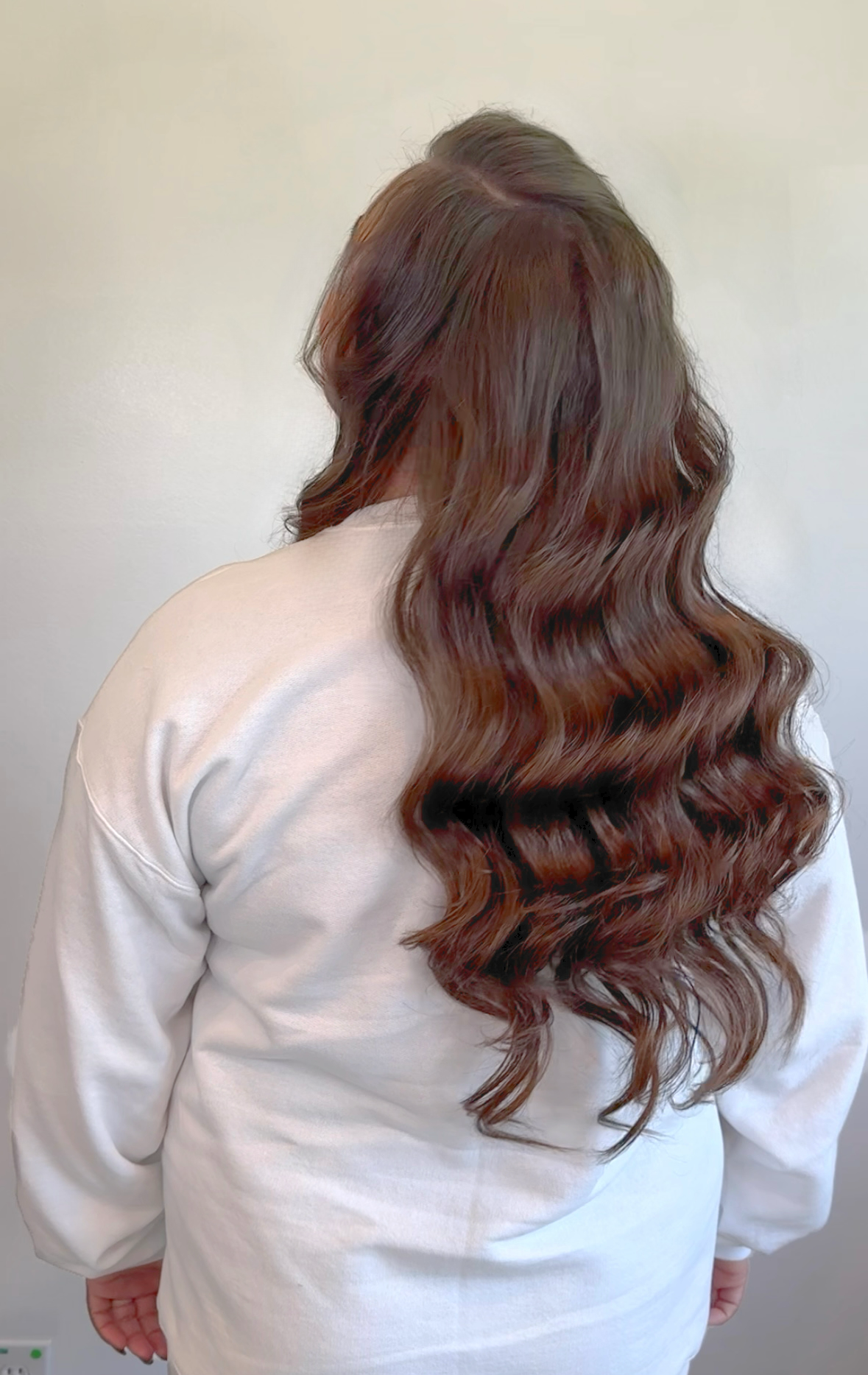 wedding hair down