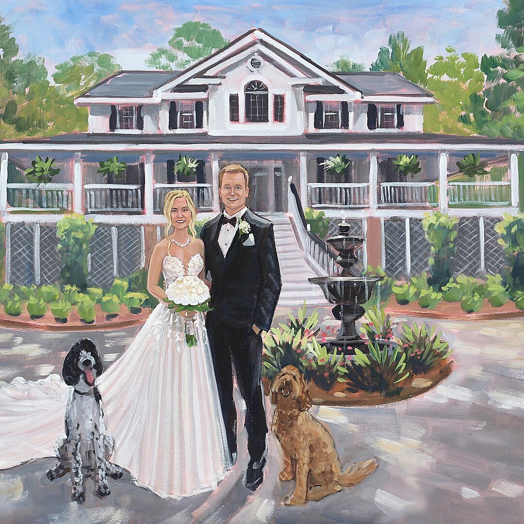 Live Wedding Painter Savannah, The Mackey House_0143