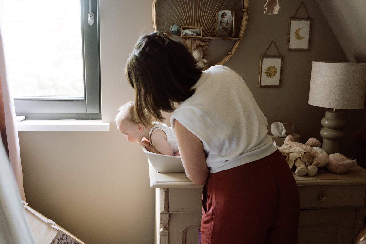 Lifestyle gezinsfotografie tijdens een Homes to Remember-shoot -  fantasie 