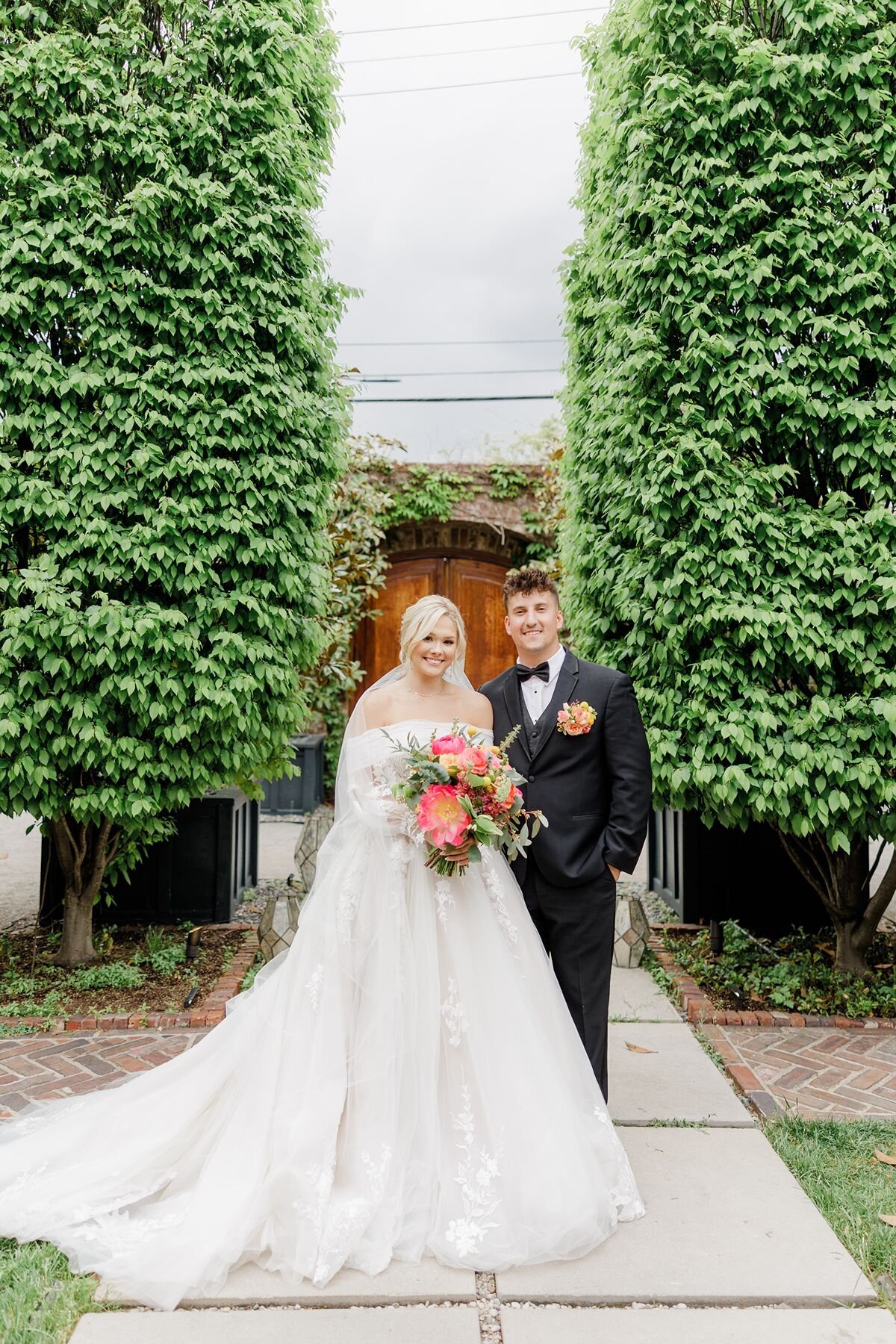 Julianna-Justin-Apiary-Spring-Wedding-bride-and-groom