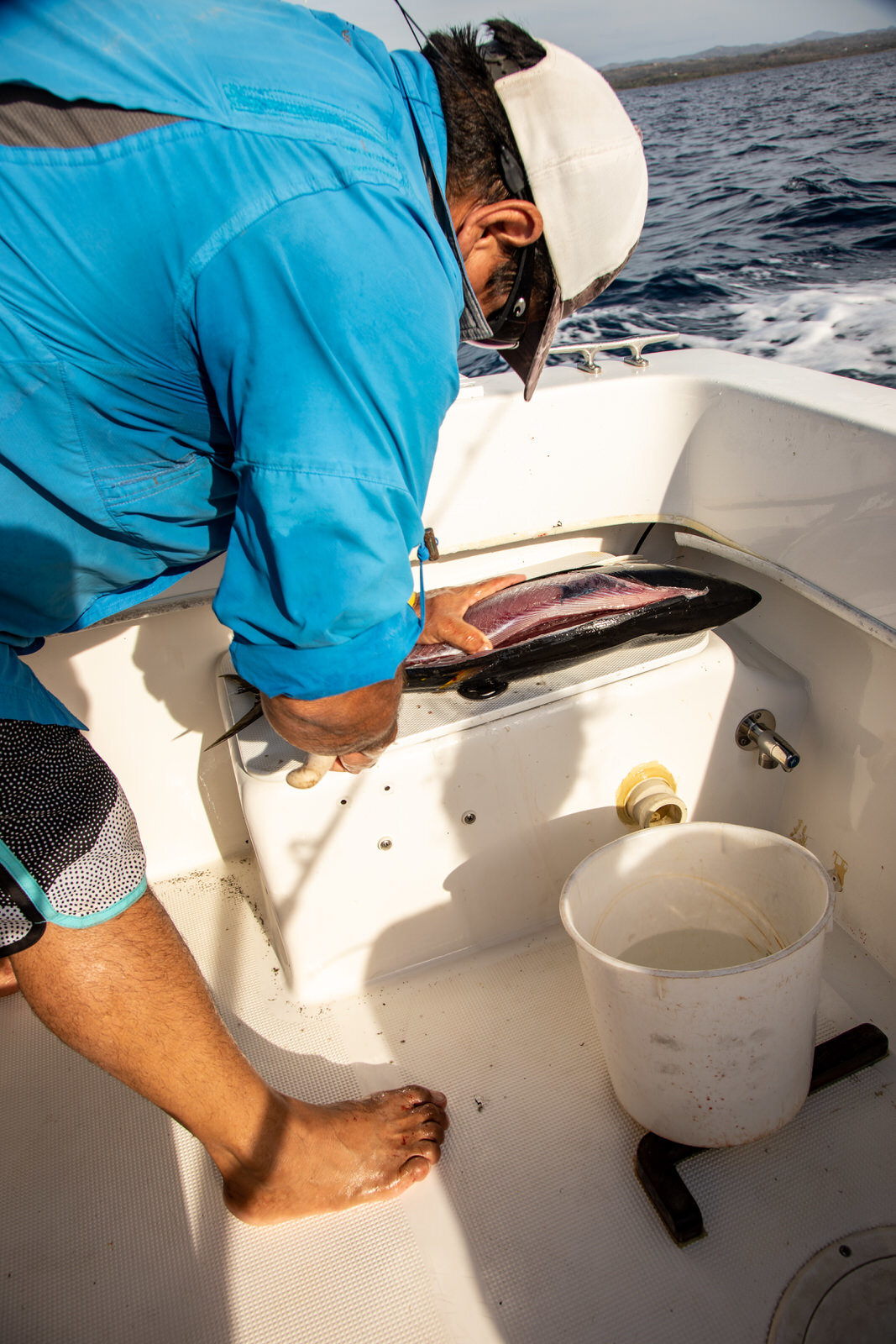 Deep sea fishing in Tamarindo, Costa Rica.