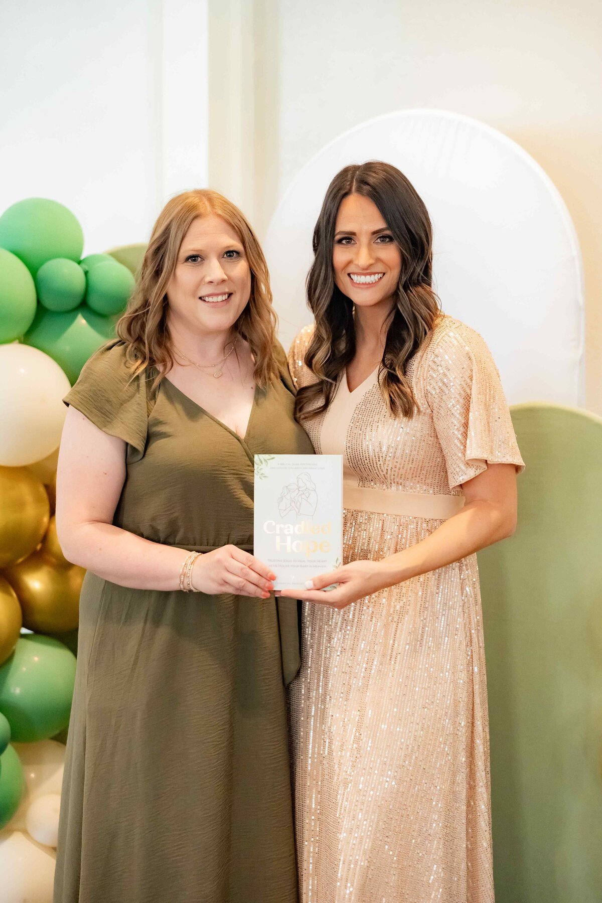 Ashley Opliger Cradled in Hope Book Launch Party, biblical book for grieving moms, miscarriage, stillbirth, infant loss, christian author (45)