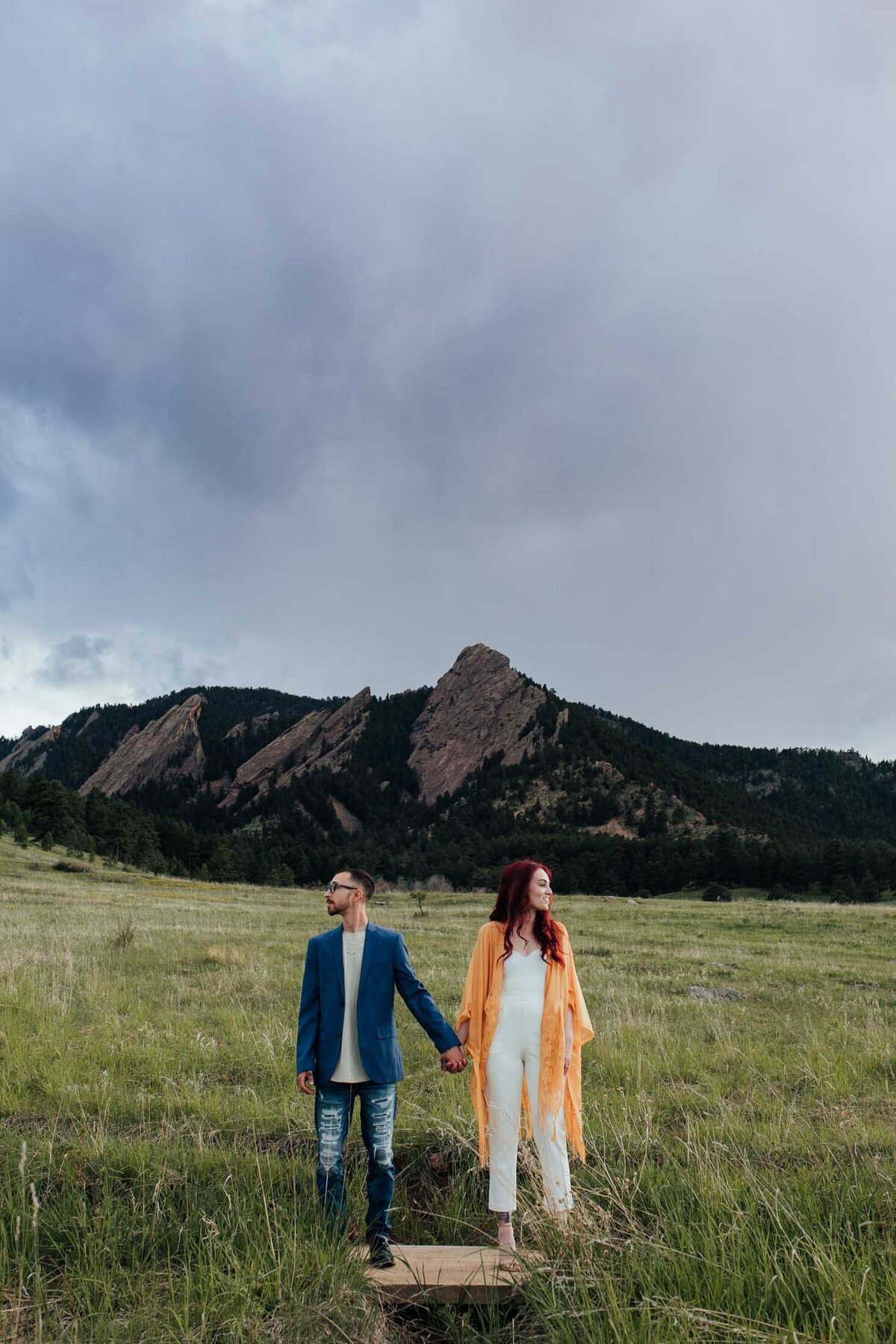 Stunning engagement photos in Boulder Colorado