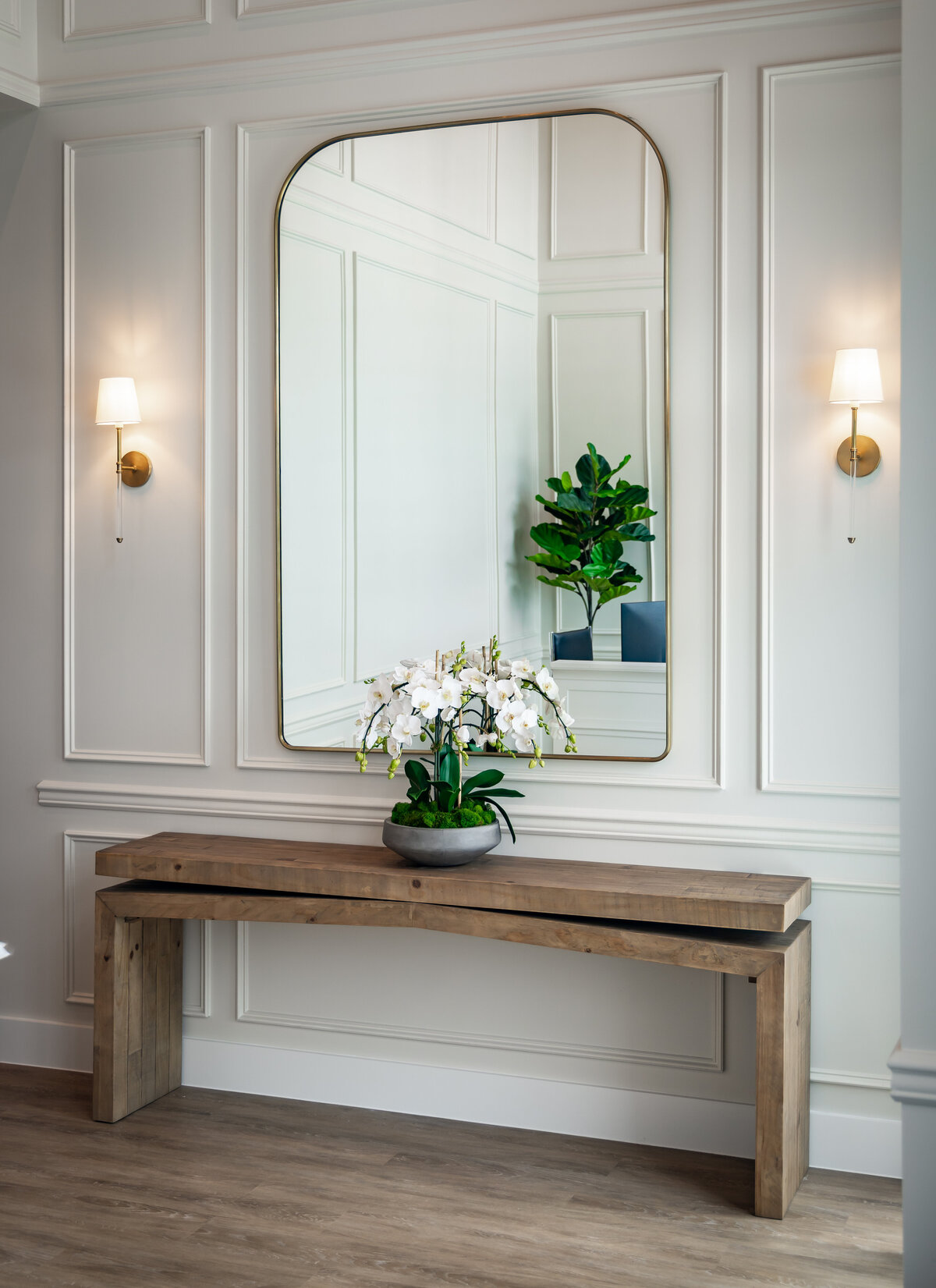 Painted cabinets