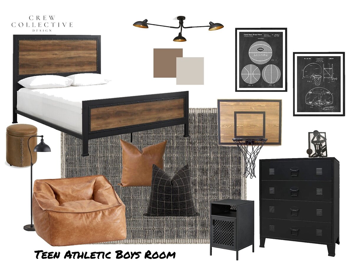 Teen Boys Basketball Room