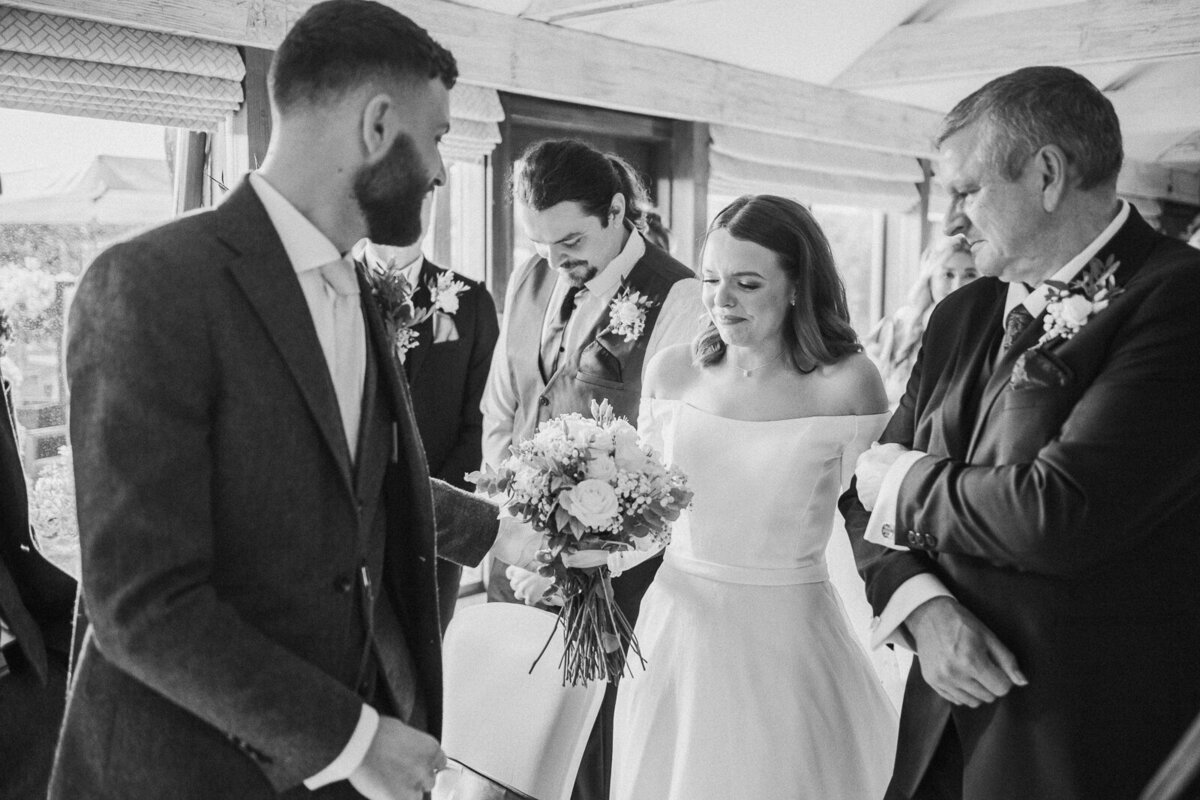 Elegant Wedding at Morley Hayes Golf Club - Derbyshire Wedding Photography-105