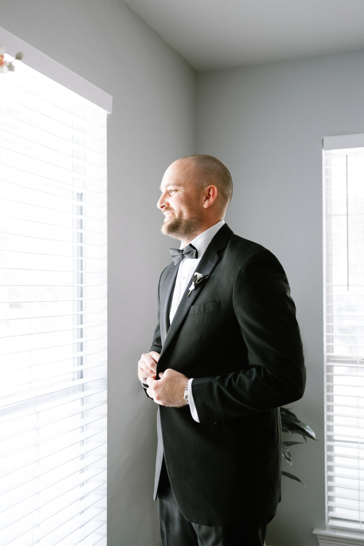 Groom Prep New Orleans Wedding Photographer