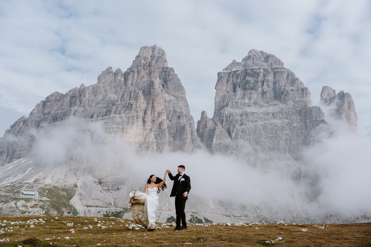 Tre Cime Elopement -49