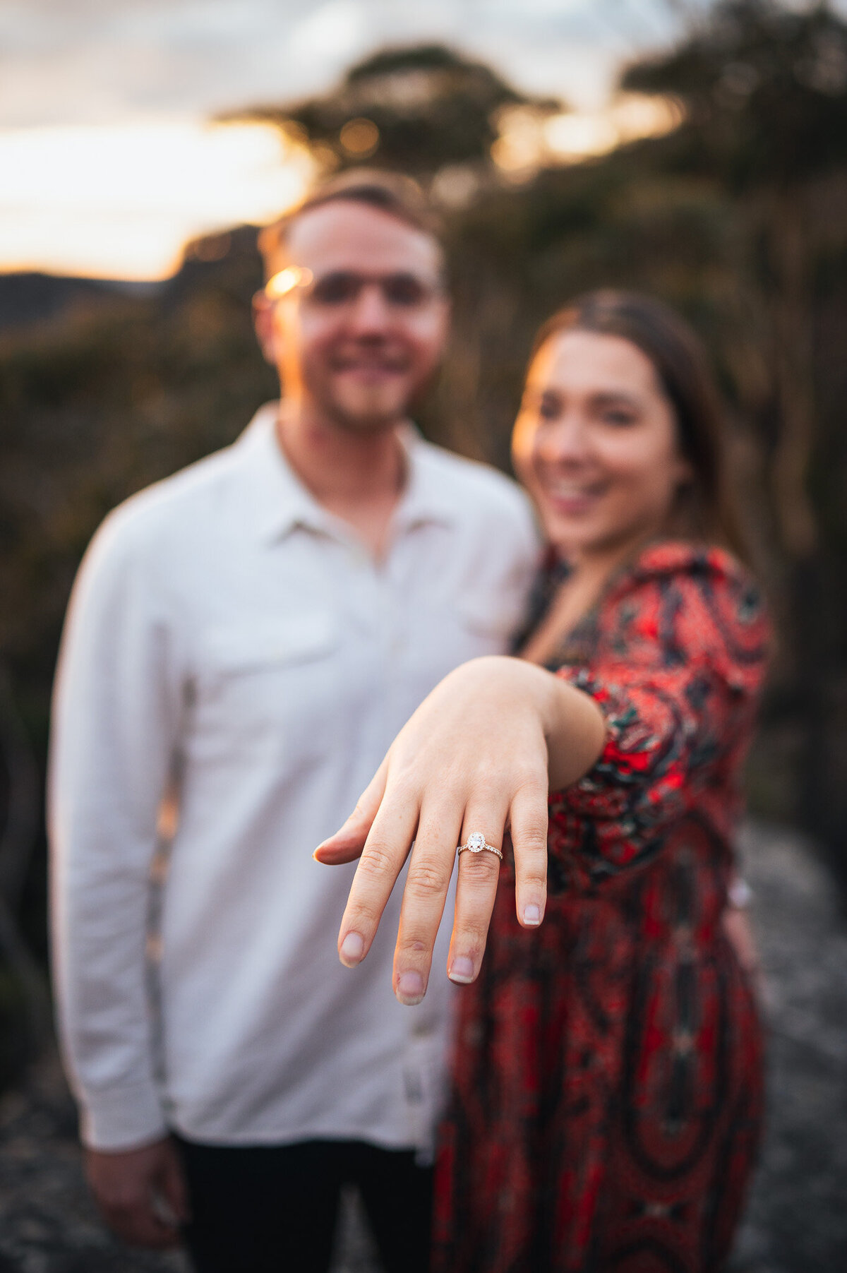 Blue Mountains Sunset Proposal Photography-21