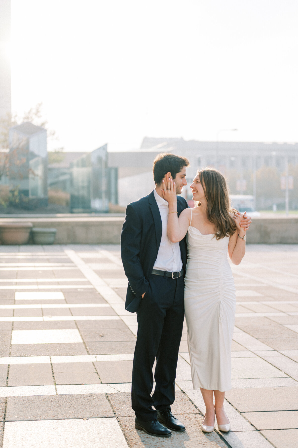 Old Courthouse Engagement Session in Downtown Cleveland-44