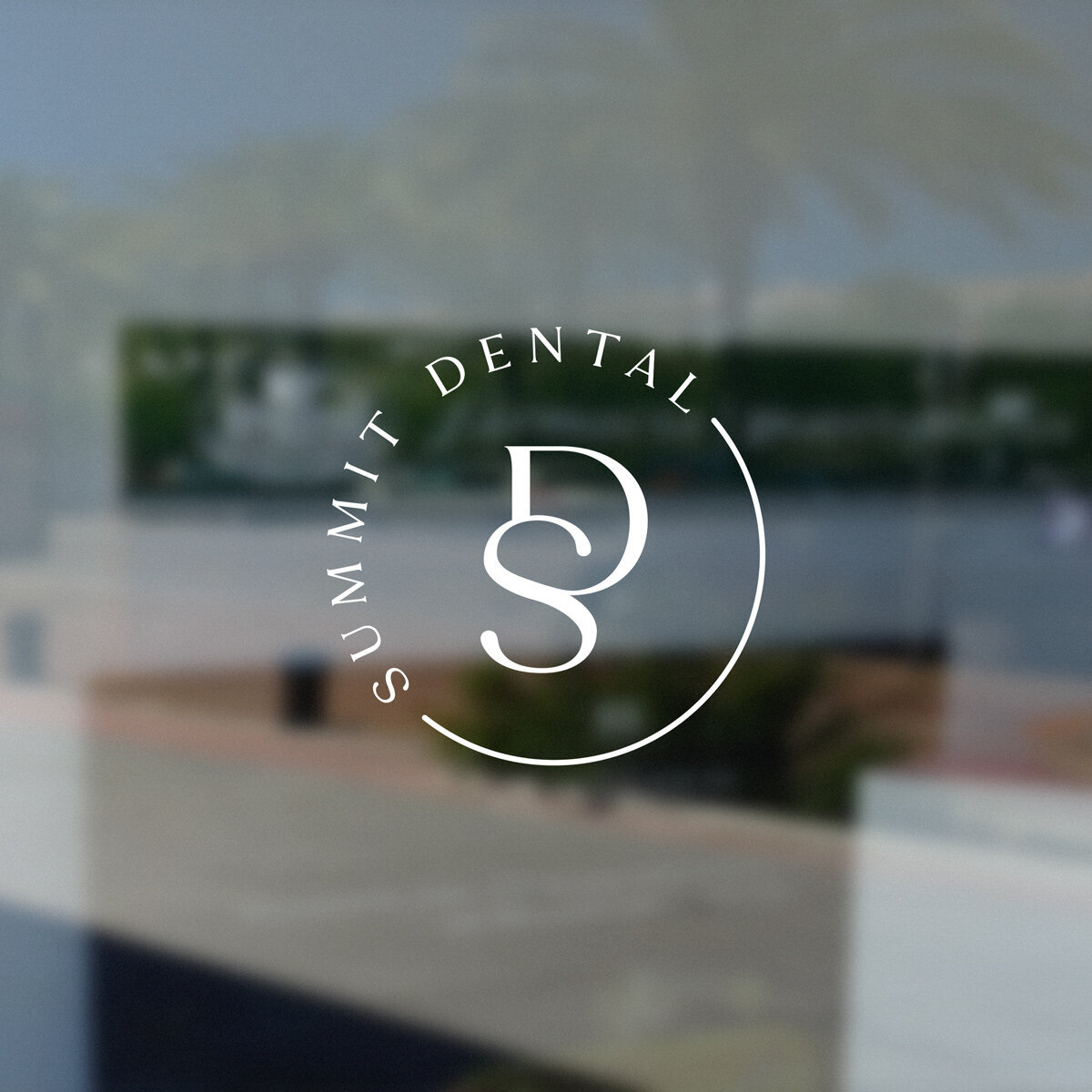 monnogram logo for dentist