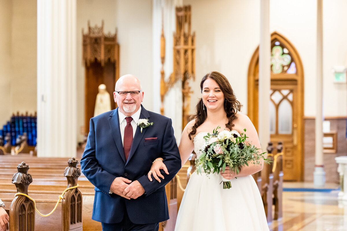 Cathedral of Immaculate Conception Fort Wayne Indiana Wedding Photography-182