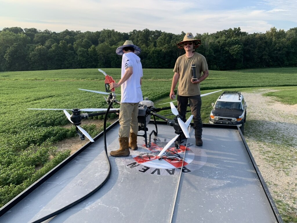 Agriculture drone business with Raven 6 Rising