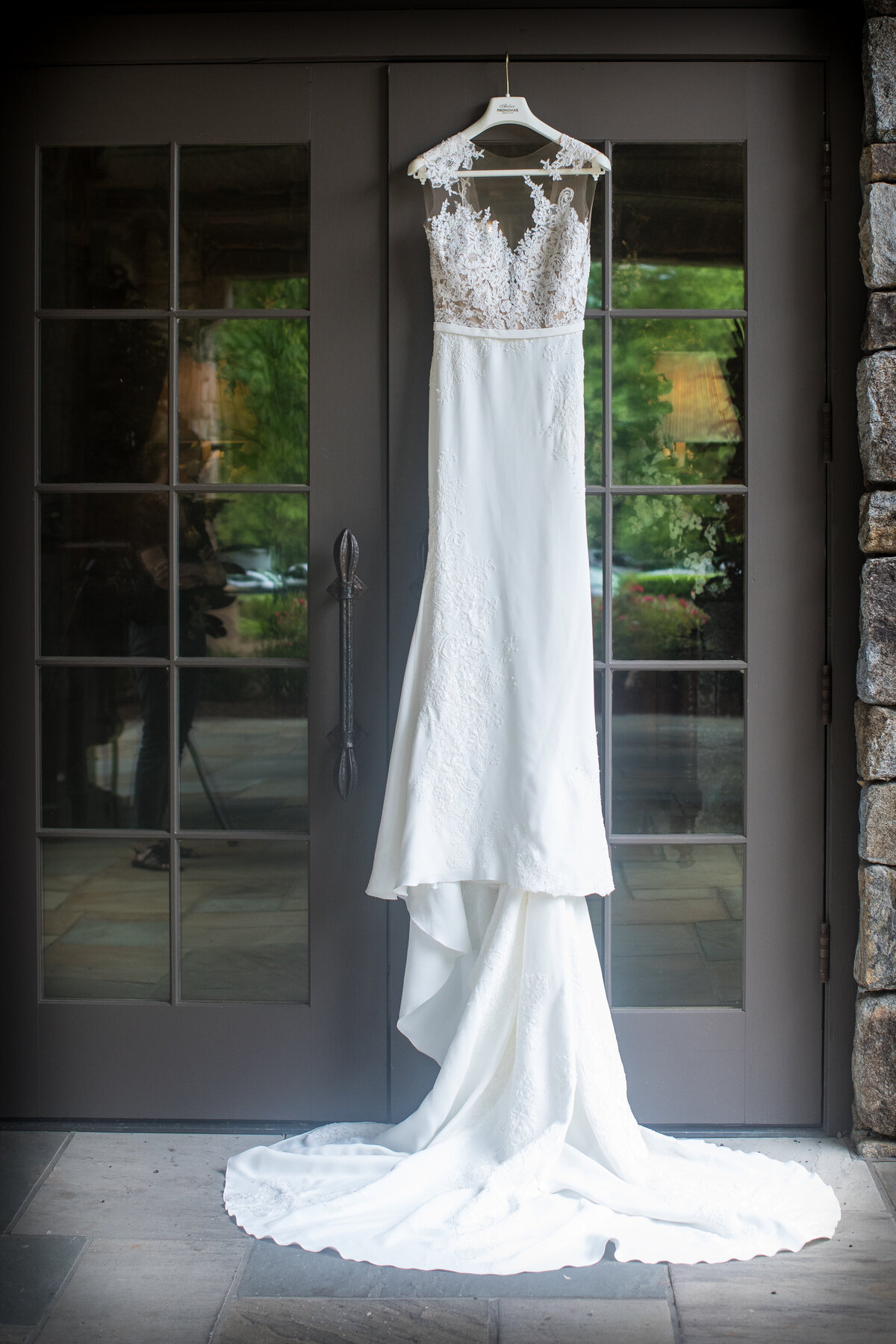 Wedding Dress at Piedmont Driving Club Wedding