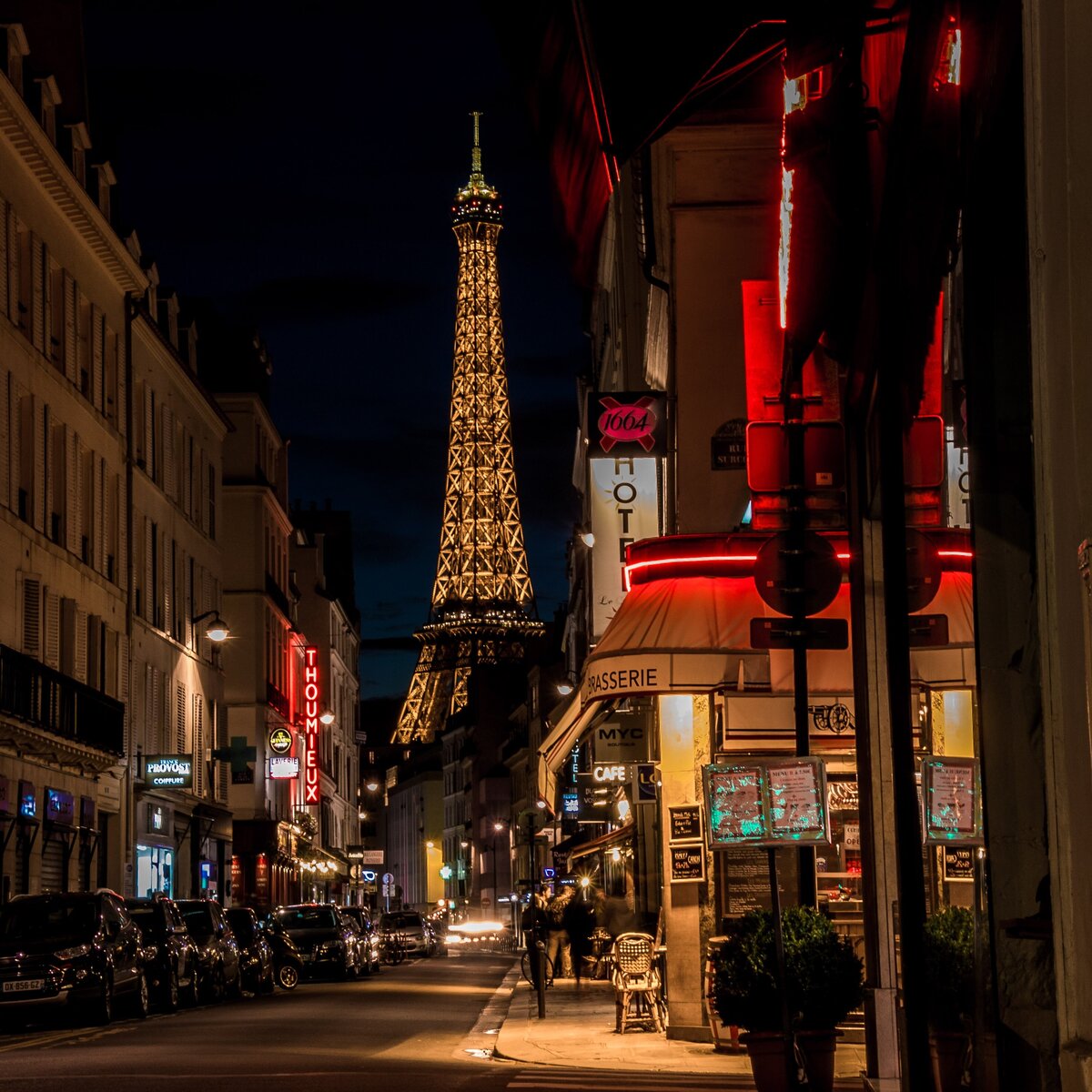 Eiffel Tower Night