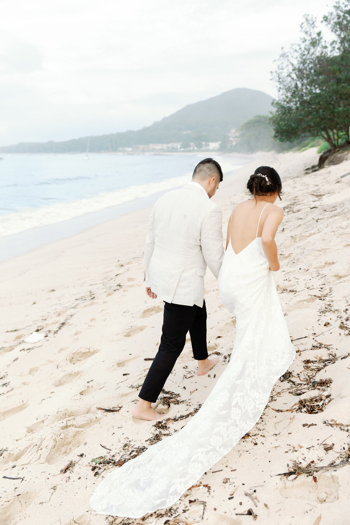 Salt Shoal Bay Luxury Beach Wedding By Fine Art Film Timeless and Elegant Wedding Photographer Sheri McMahon-108