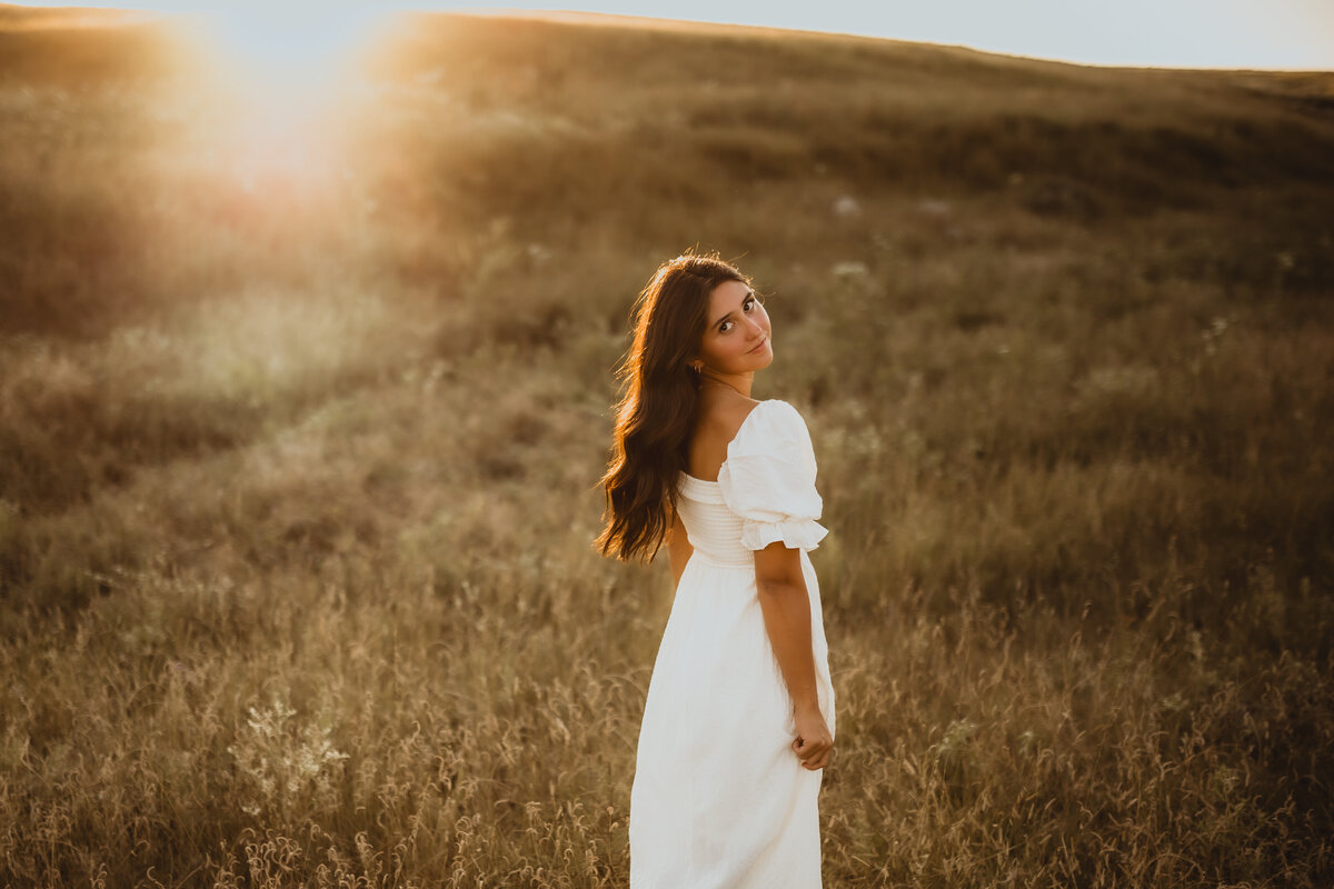 GOLDEN HOUR WHITE DRESS