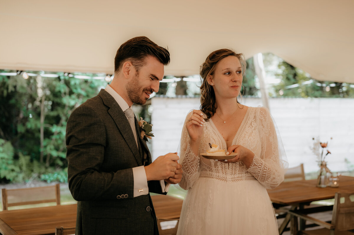 Pure Liefde Fotografie - Herbert-Niels & LoÏs - Aankomst + taart-82