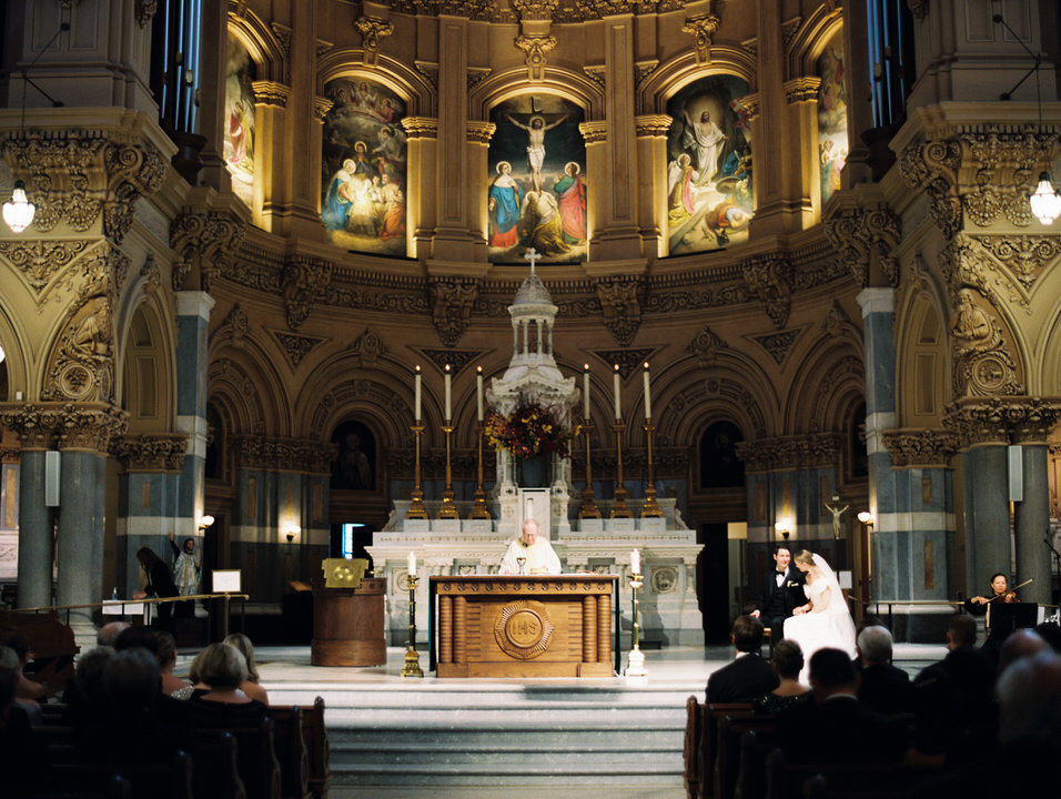 wedding at at st francis xavier nyc