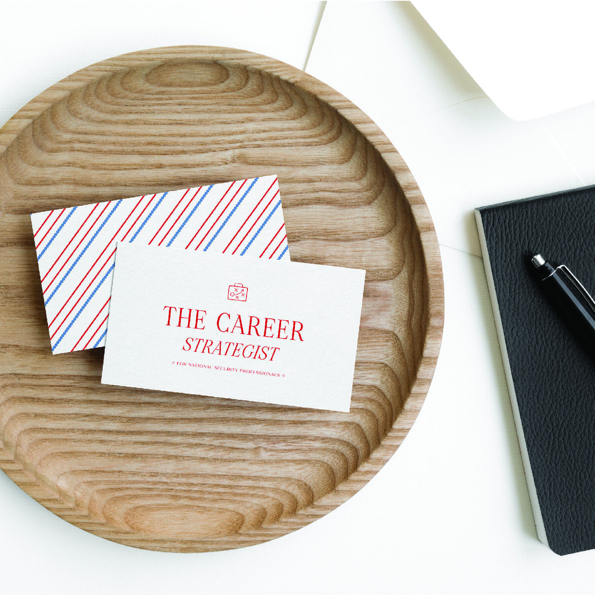 Branded business cards for career strategist