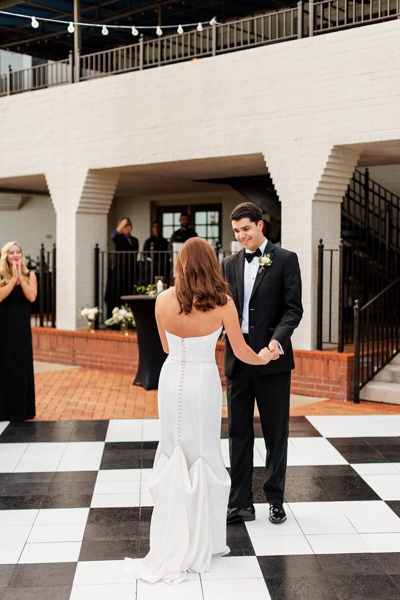 Classic Wedding at City Church of Evansville with Reception at ECC224