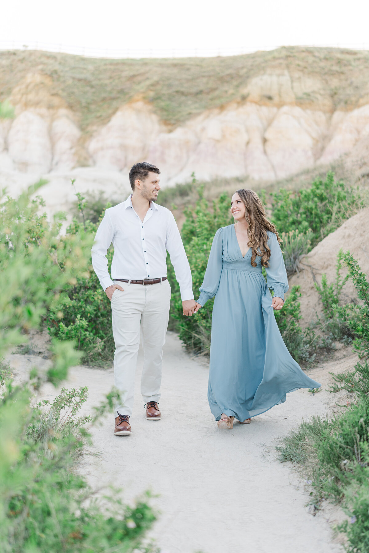 Paint Mines Interpretive Park El Paso Colorado Engagement Session Light and Airy Romantic Pictures Elena Spraguer Photography 0040