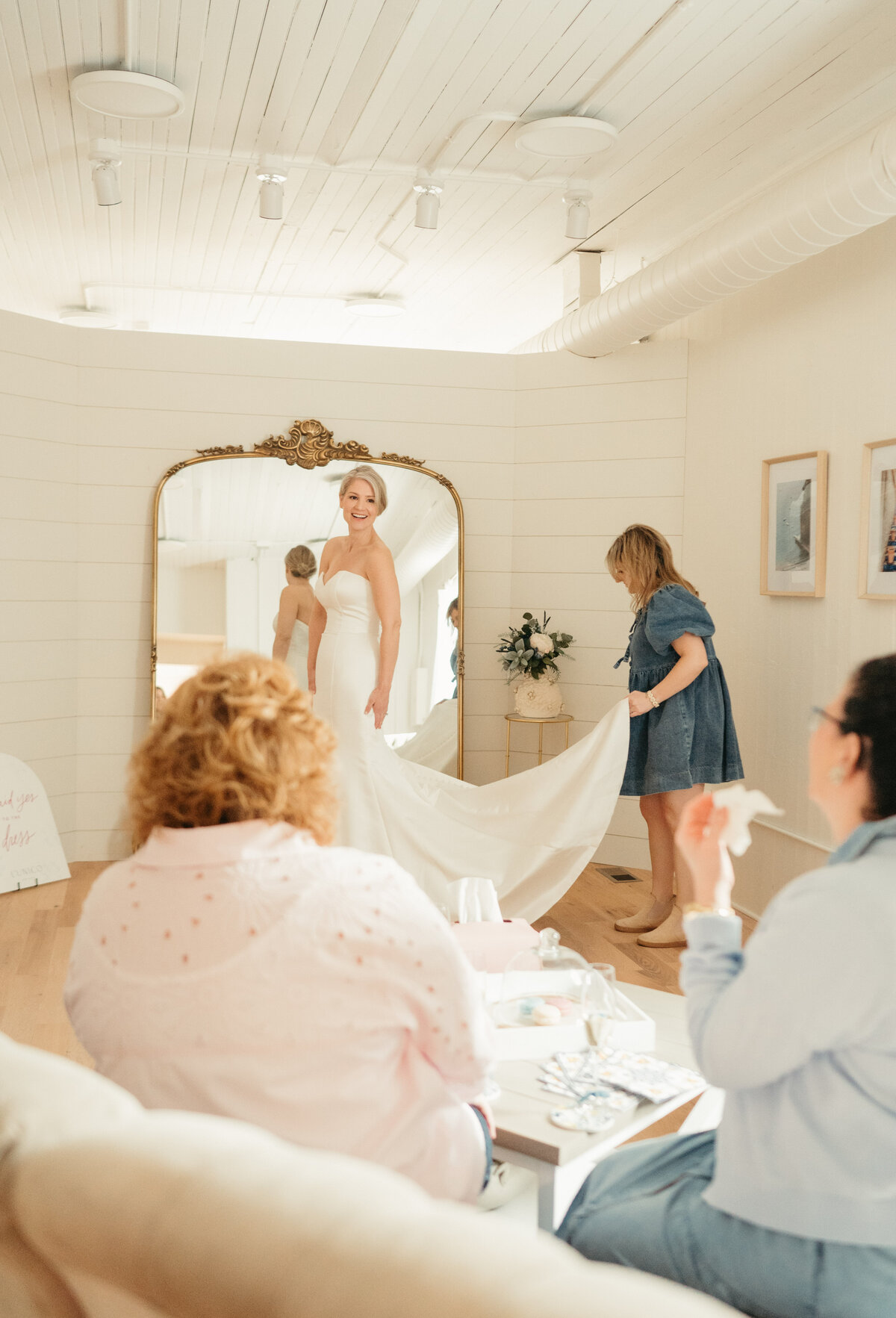Celebrating your wedding dress