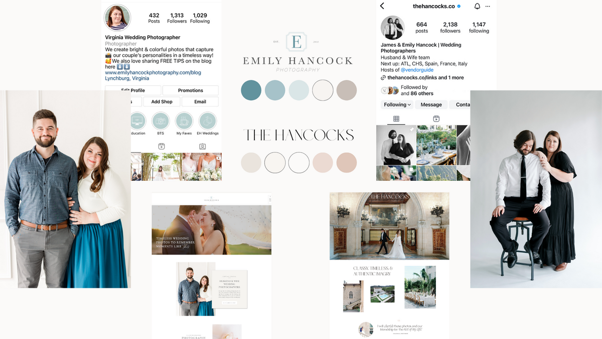 Branding Examples- The Hancocks Education- Our Brands