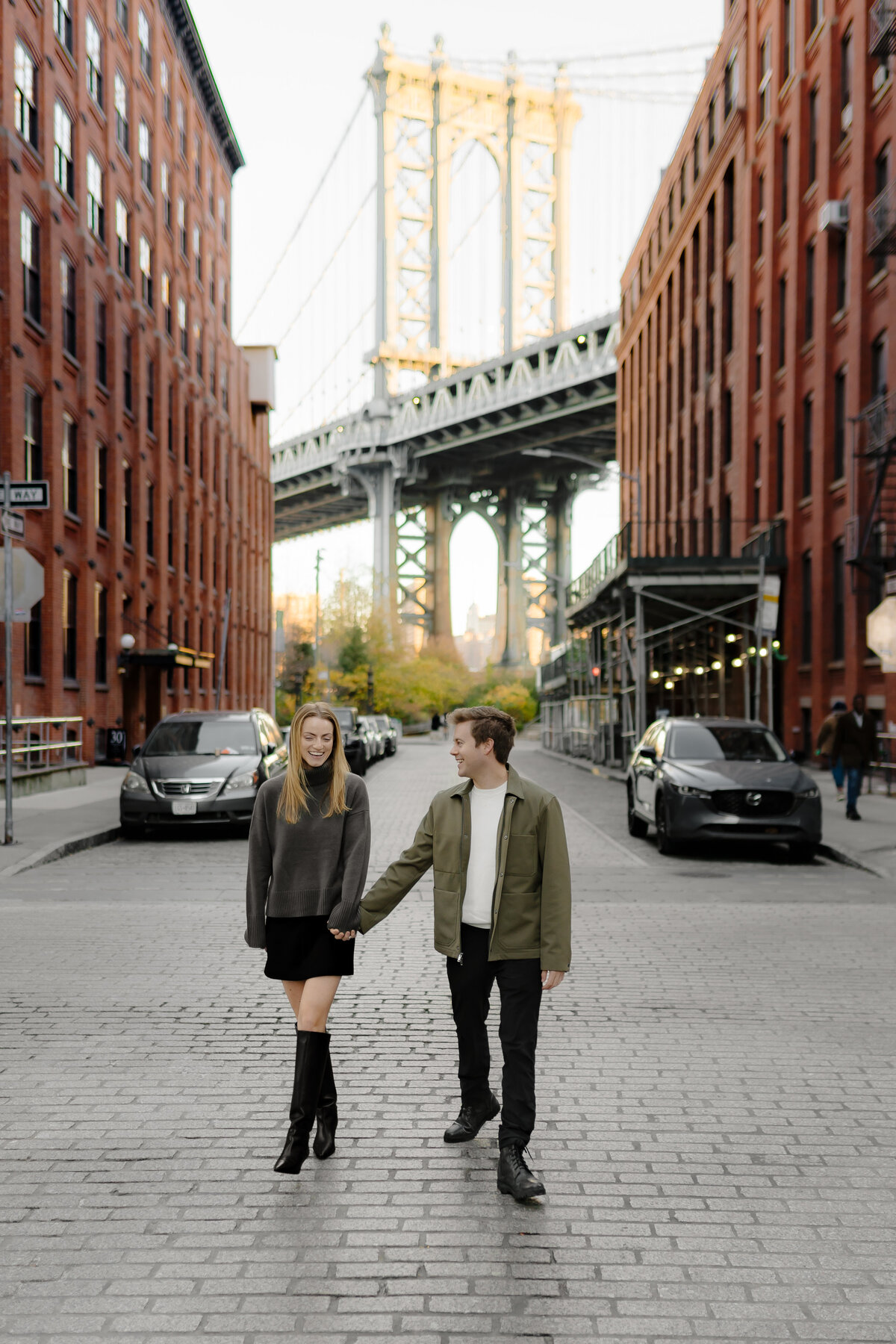 Brooklyn Bridge Engagement Photos 1