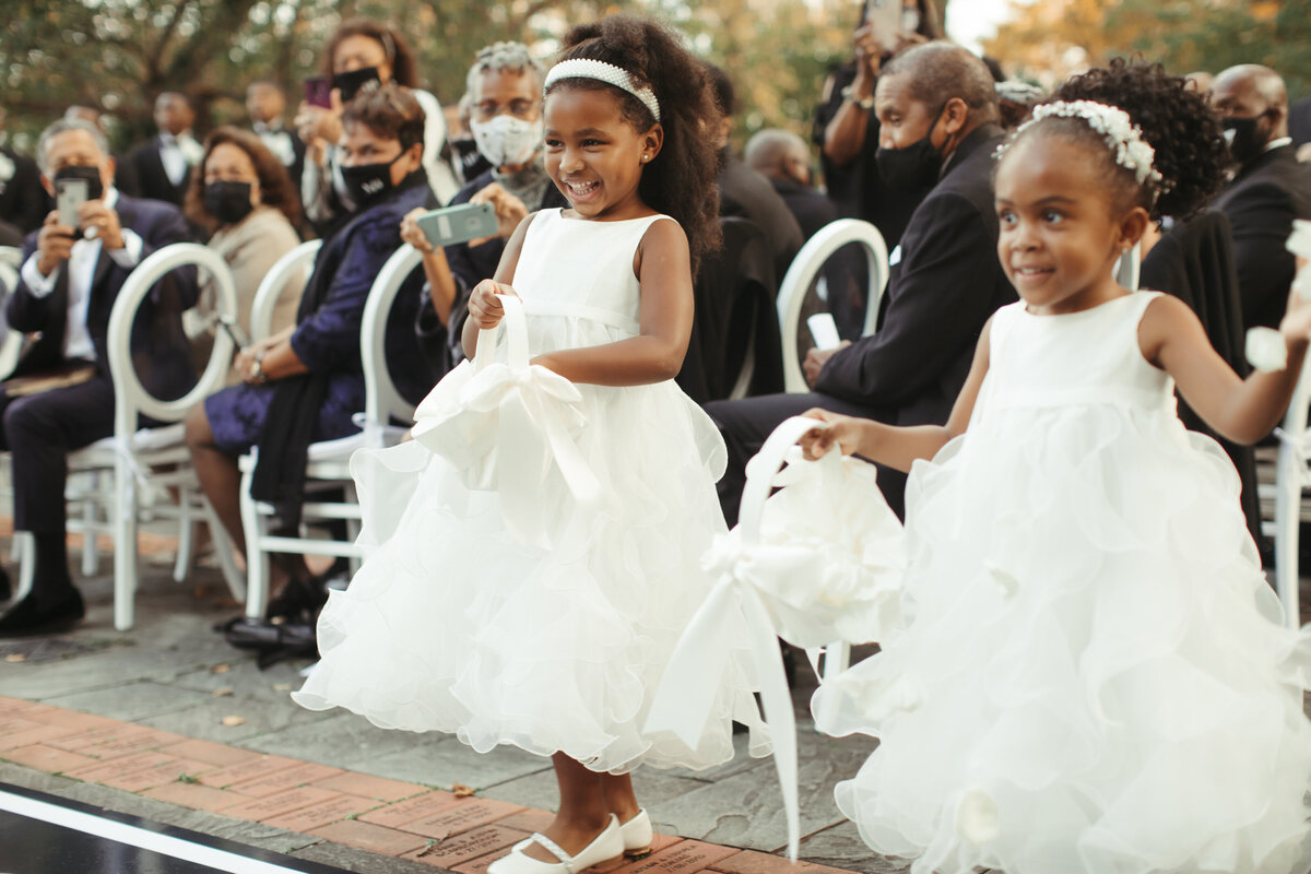 DC-Wedding-Planner-SG3-Events-Elegant Black-Tie-Wedding-in-Baltimore-Maryland - Flower-Girl-Dresses-1