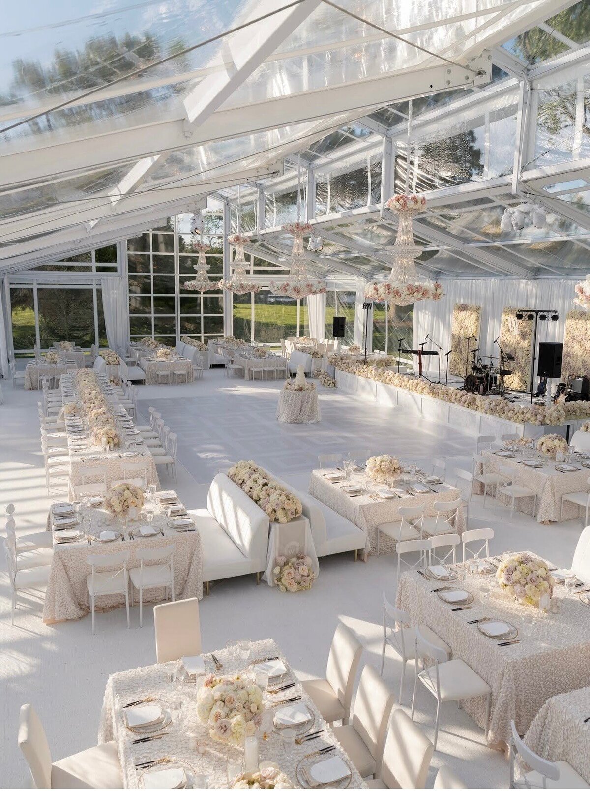 White Garden Tent